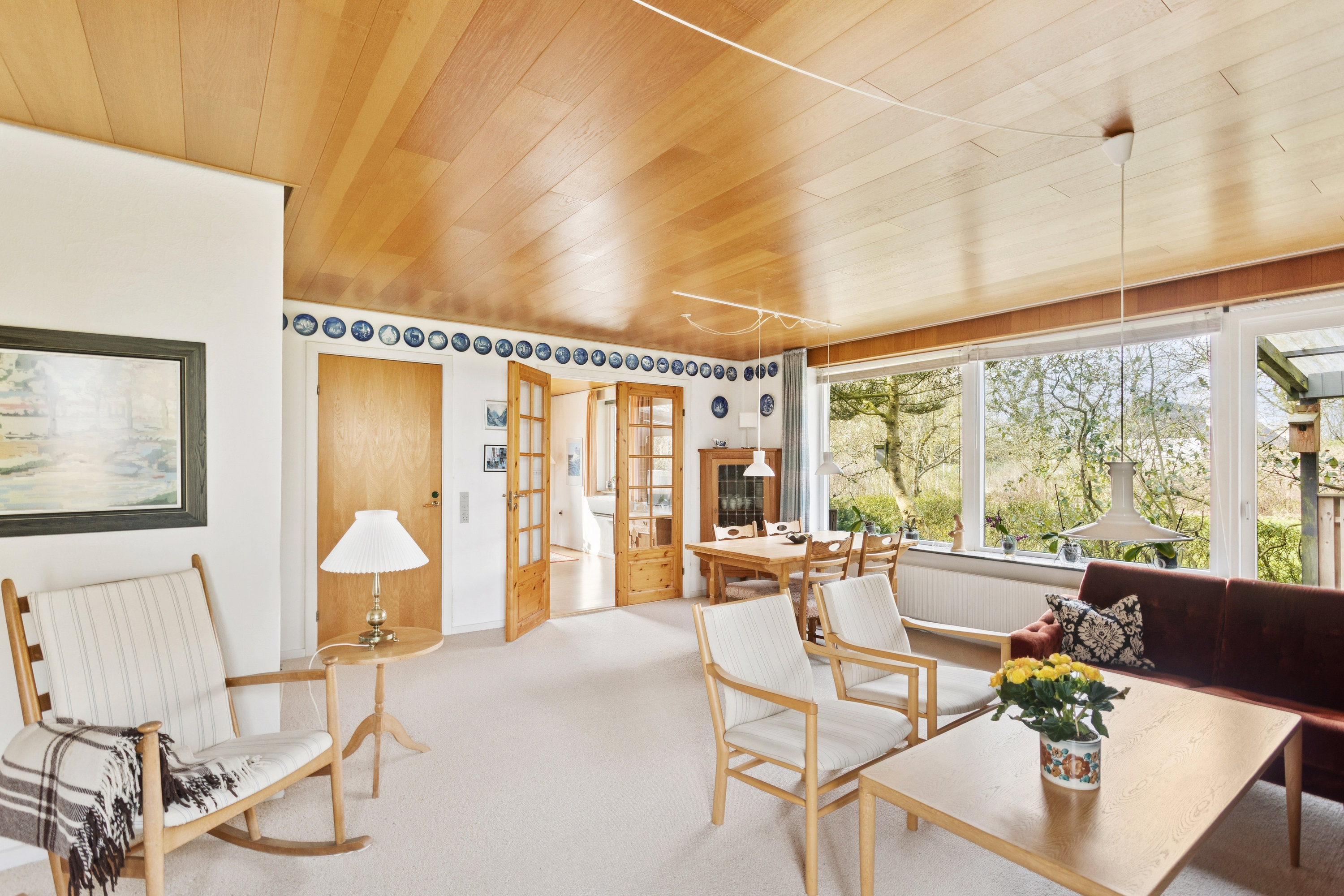 Fremhævet stue billede i fuldskærmstilstand. Billede af Præstegårdsvej 16, Tæbring, 7900 Nykøbing M