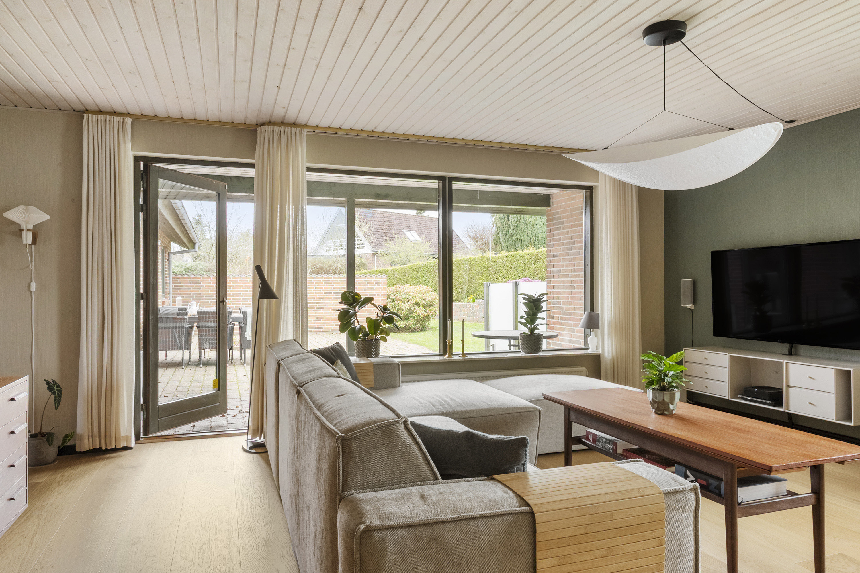 Fremhævet stue billede i fuldskærmstilstand. Billede af Smaragdvej 13, 8700 Horsens