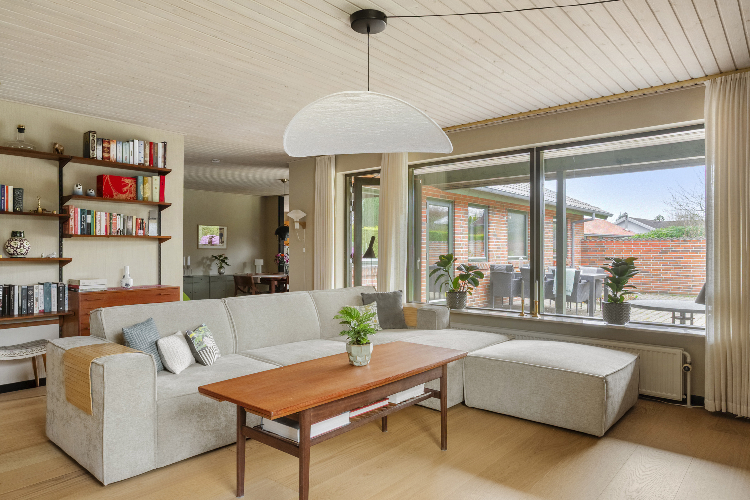 Fremhævet stue billede i fuldskærmstilstand. Billede af Smaragdvej 13, 8700 Horsens