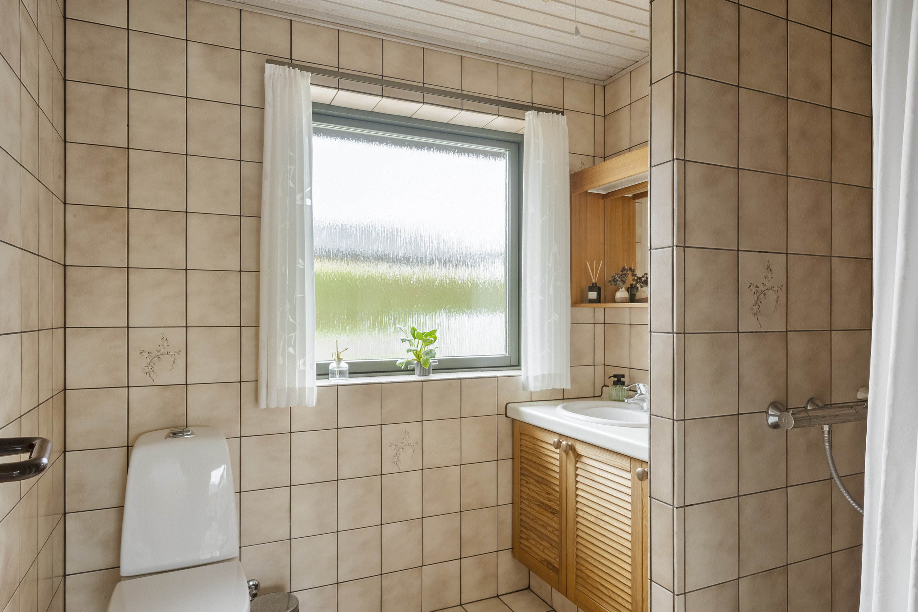 Fremhævet badeværelse billede i fuldskærmstilstand. Billede af Smaragdvej 13, 8700 Horsens