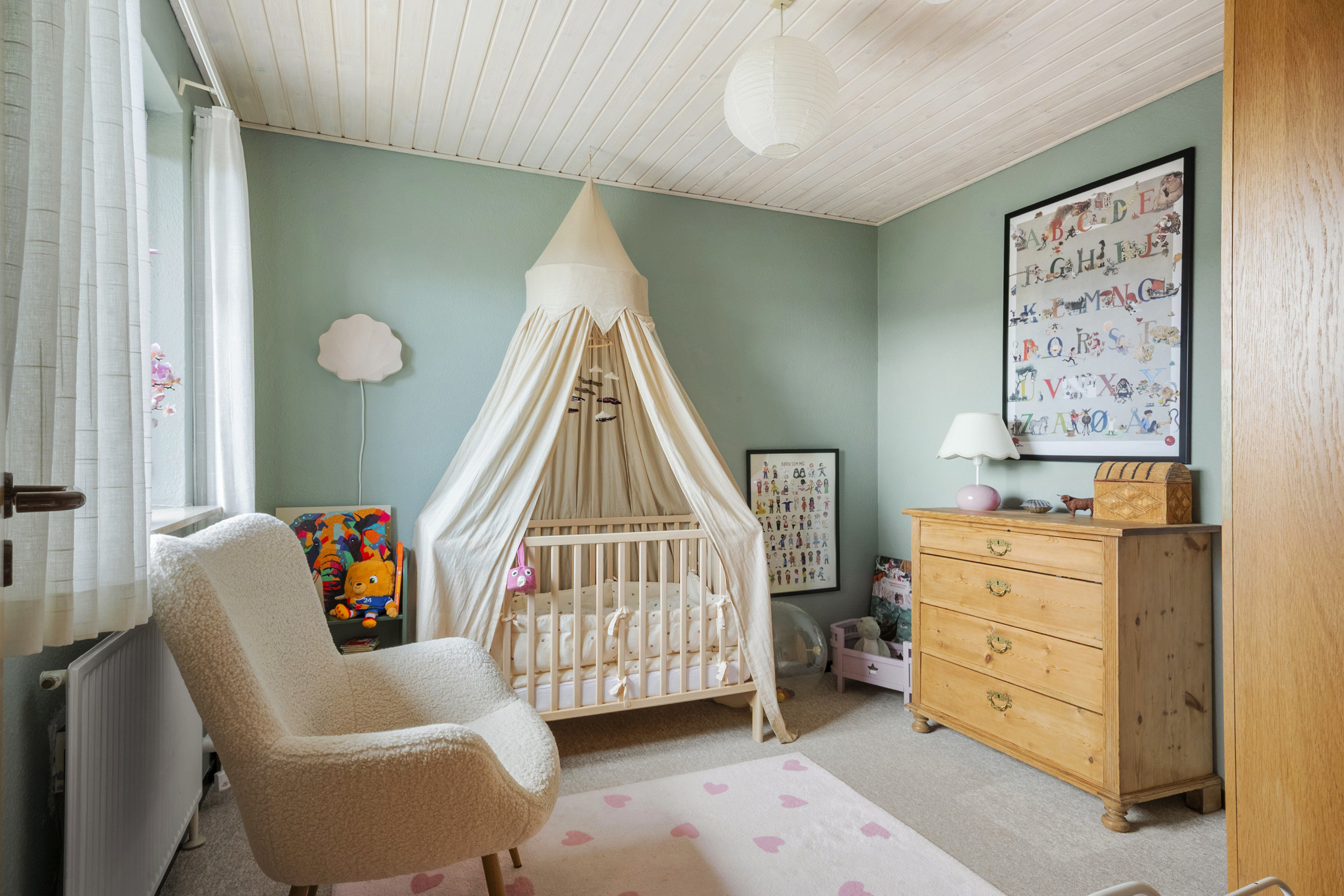 Fremhævet børneværelse billede i fuldskærmstilstand. Billede af Smaragdvej 13, 8700 Horsens