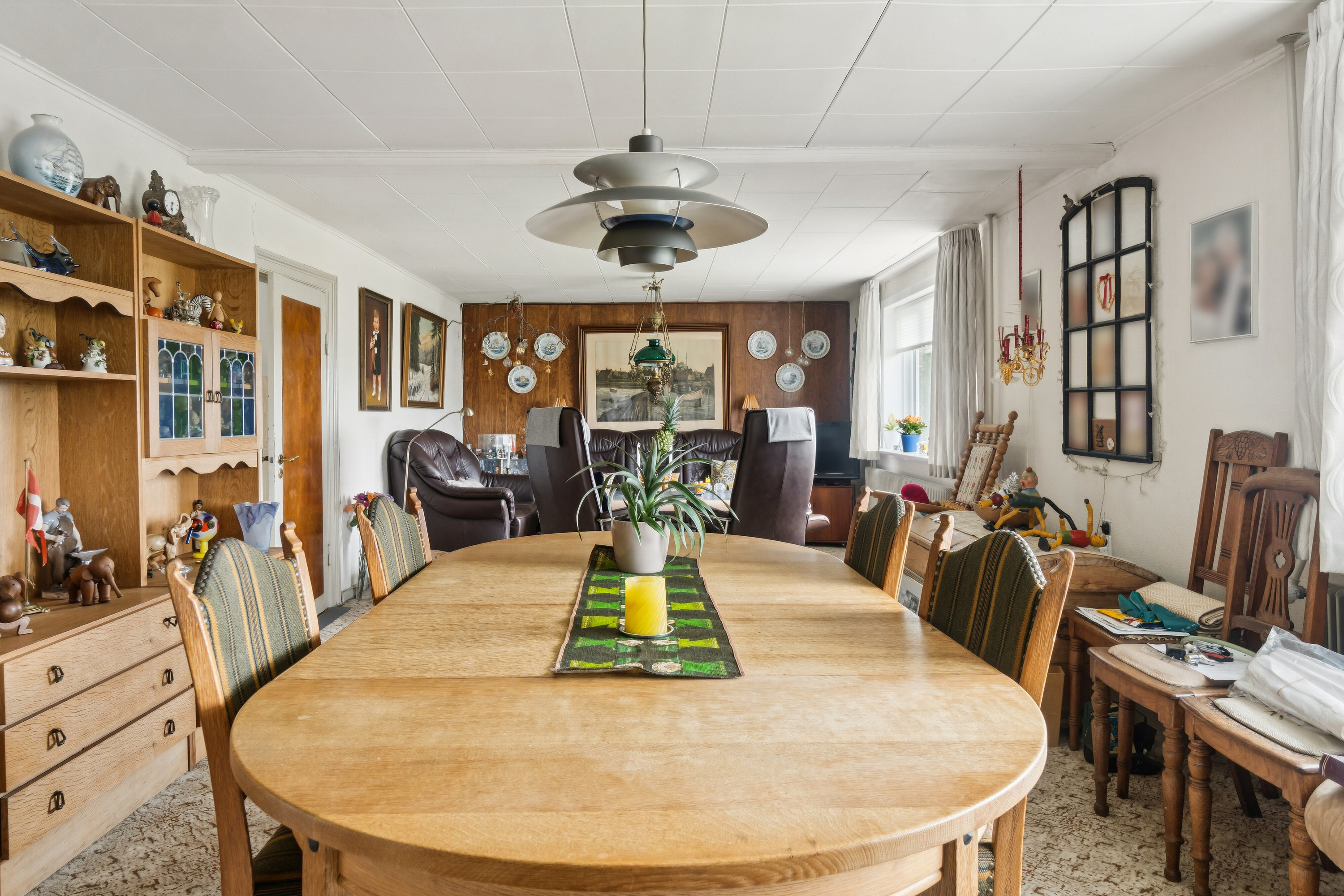 Fremhævet spisestue billede i fuldskærmstilstand. Billede af Silkeborgvej 74, 8464 Galten