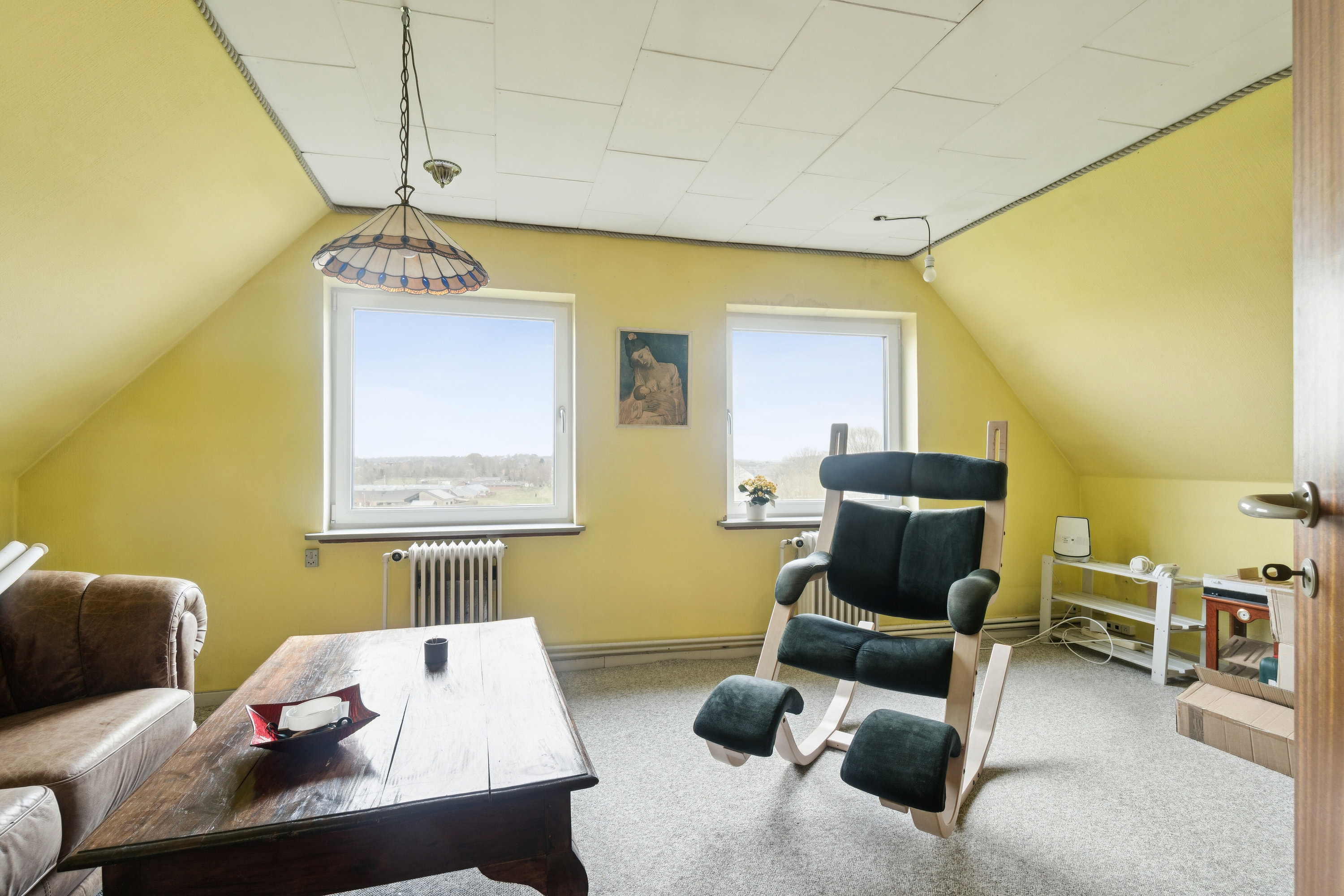 Fremhævet stue billede i fuldskærmstilstand. Billede af Silkeborgvej 74, 8464 Galten