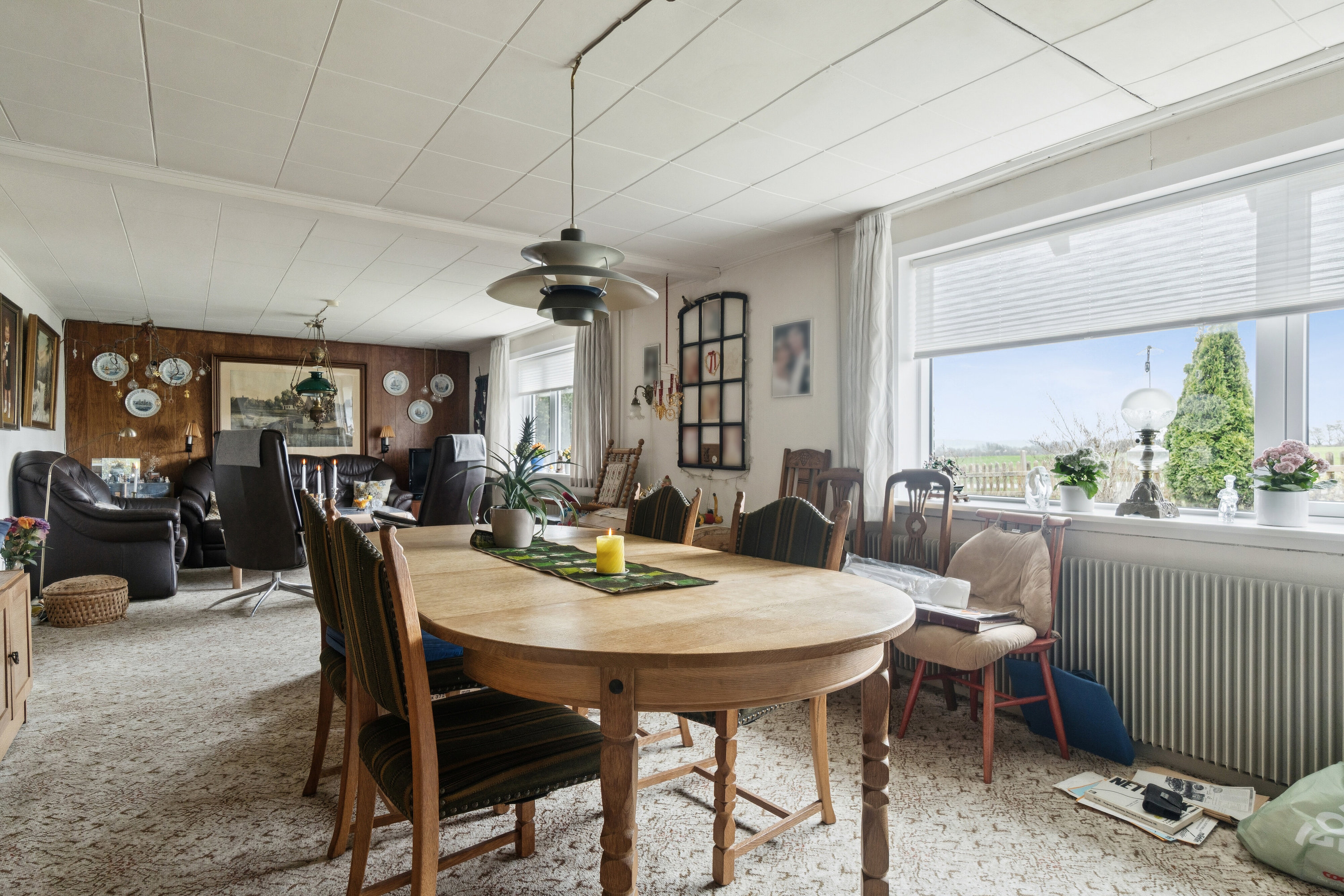 Fremhævet spisestue billede i fuldskærmstilstand. Billede af Silkeborgvej 74, 8464 Galten