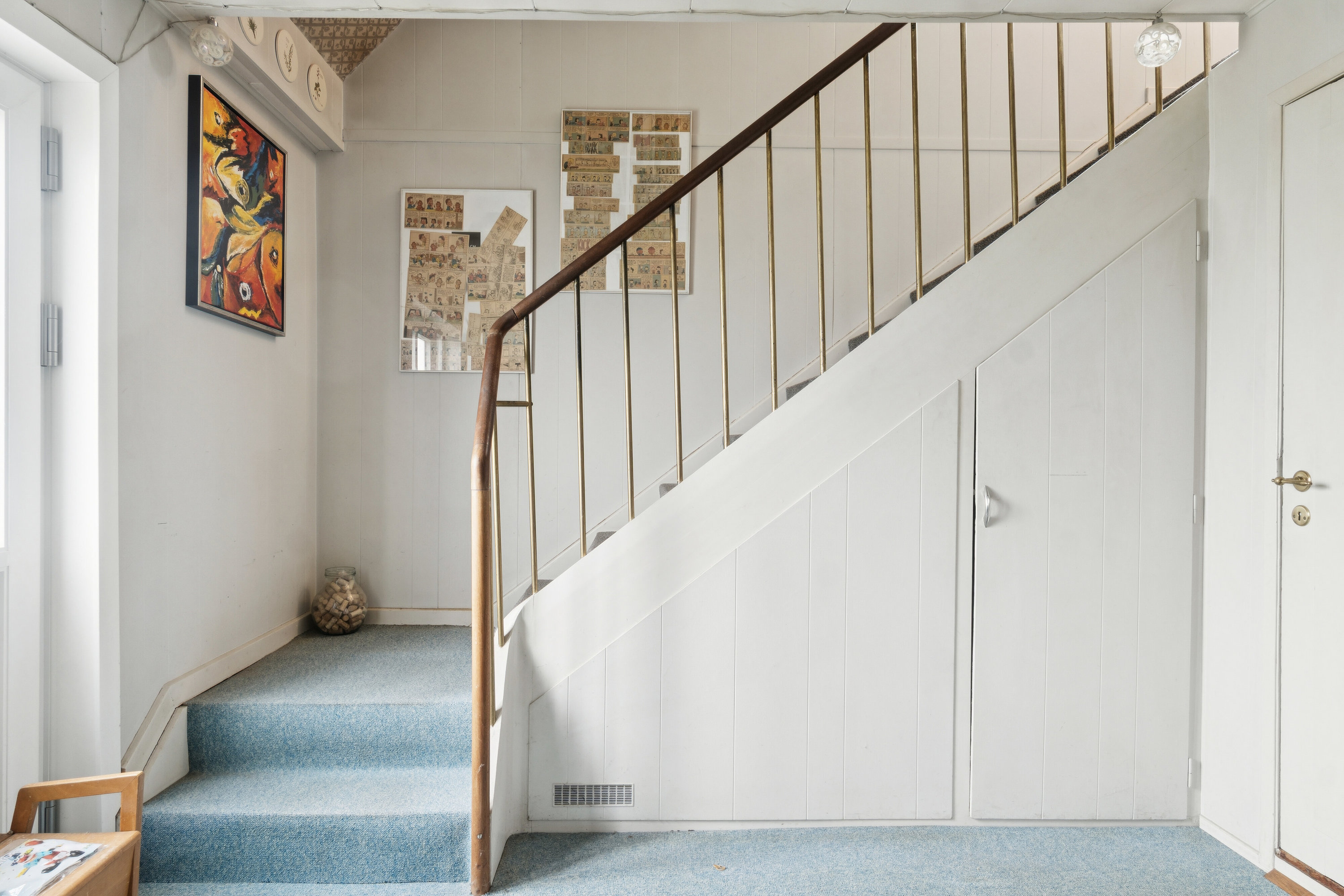 Fremhævet gang billede i fuldskærmstilstand. Billede af Silkeborgvej 74, 8464 Galten