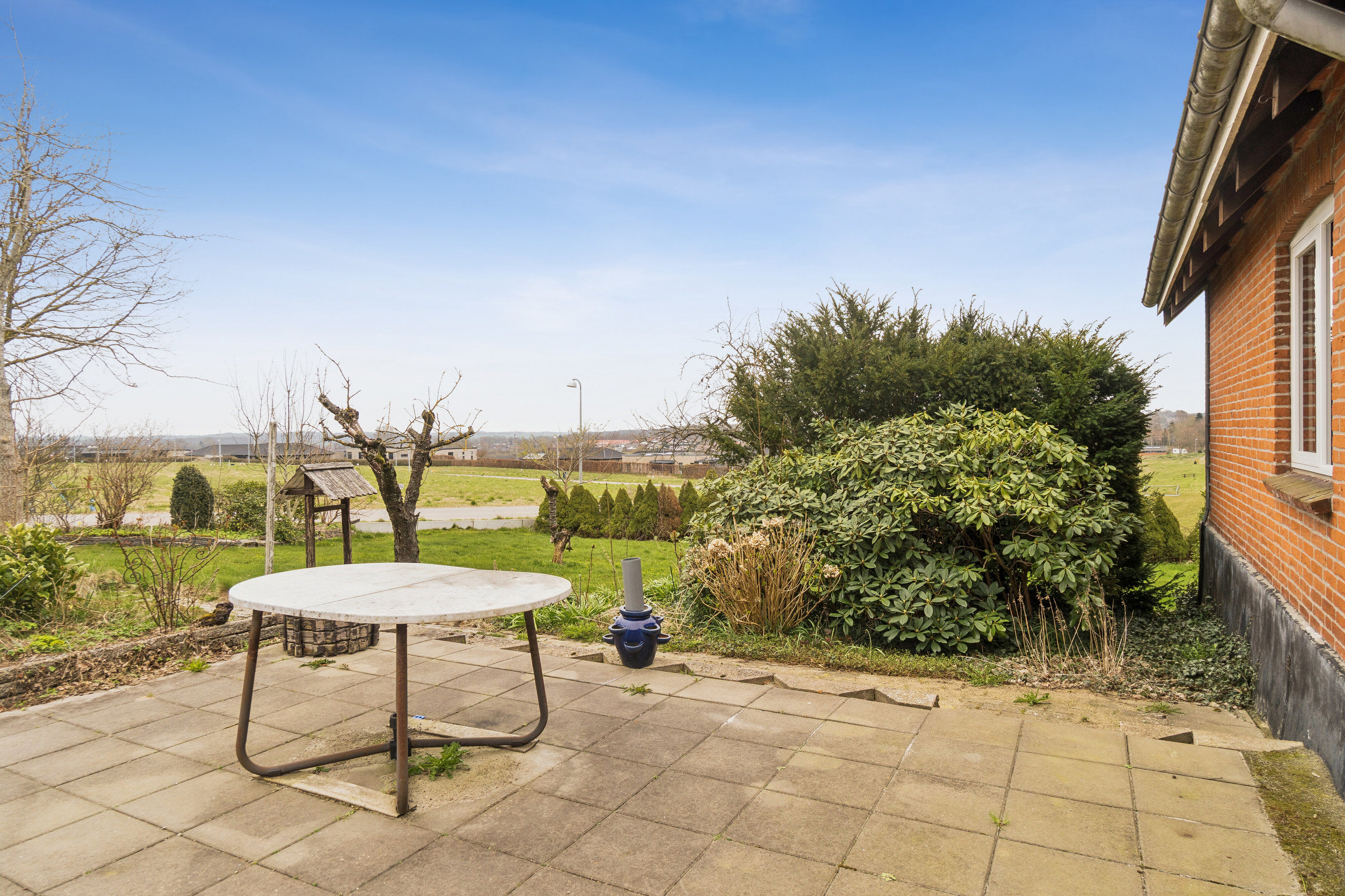 Fremhævet terrasse billede i fuldskærmstilstand. Billede af Silkeborgvej 74, 8464 Galten