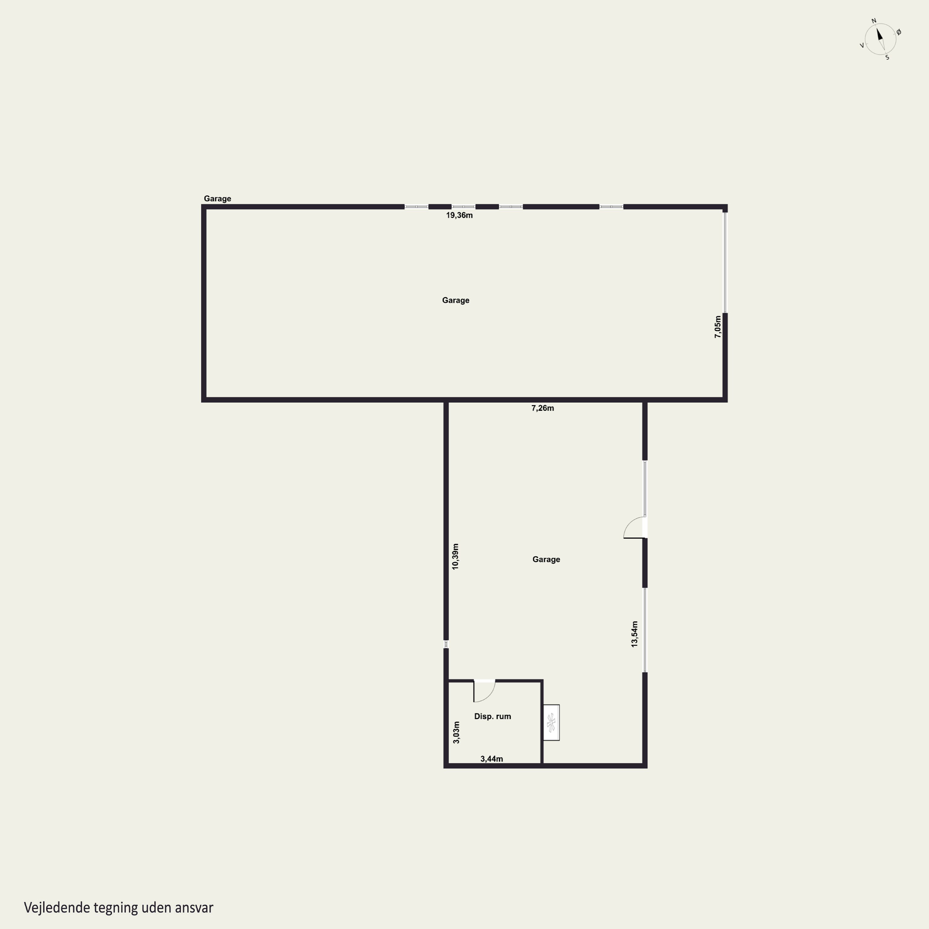Plantegninger billede af Silkeborgvej 74, 8464 Galten