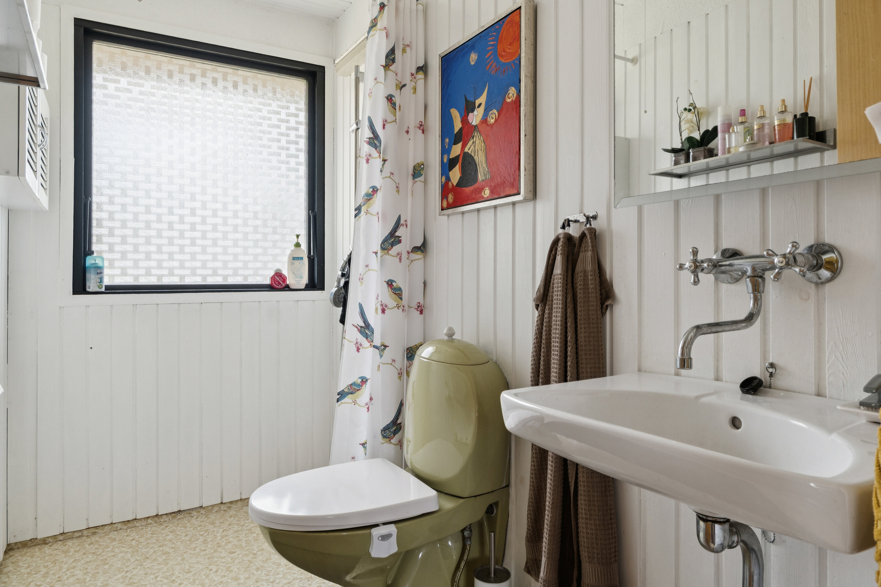 Fremhævet badeværelse billede i fuldskærmstilstand. Billede af Skadevænget 41, Vellerup, 4050 Skibby