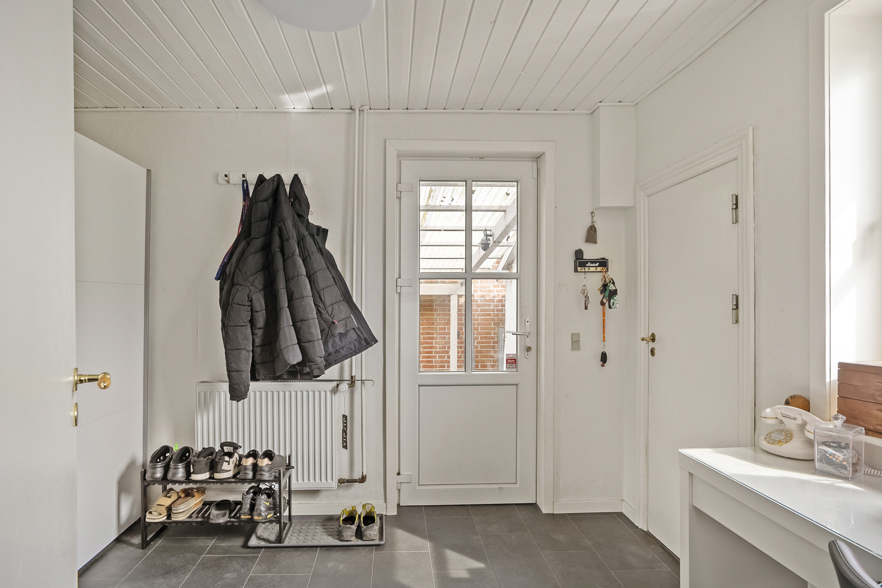 Fremhævet entré billede i fuldskærmstilstand. Billede af Kirkevej 27, Handbjerg, 7830 Vinderup