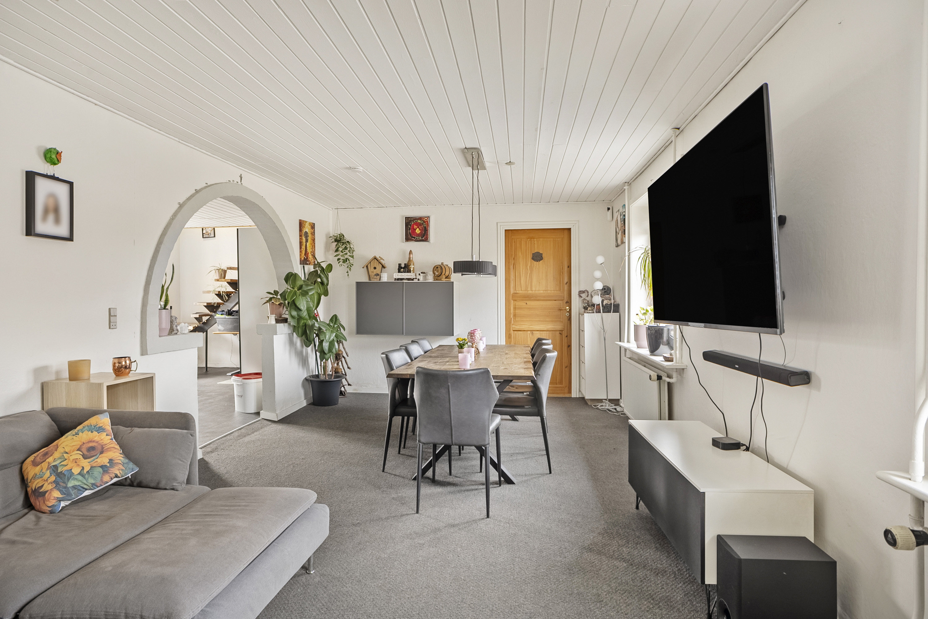 Fremhævet spisestue billede i fuldskærmstilstand. Billede af Kirkevej 27, Handbjerg, 7830 Vinderup