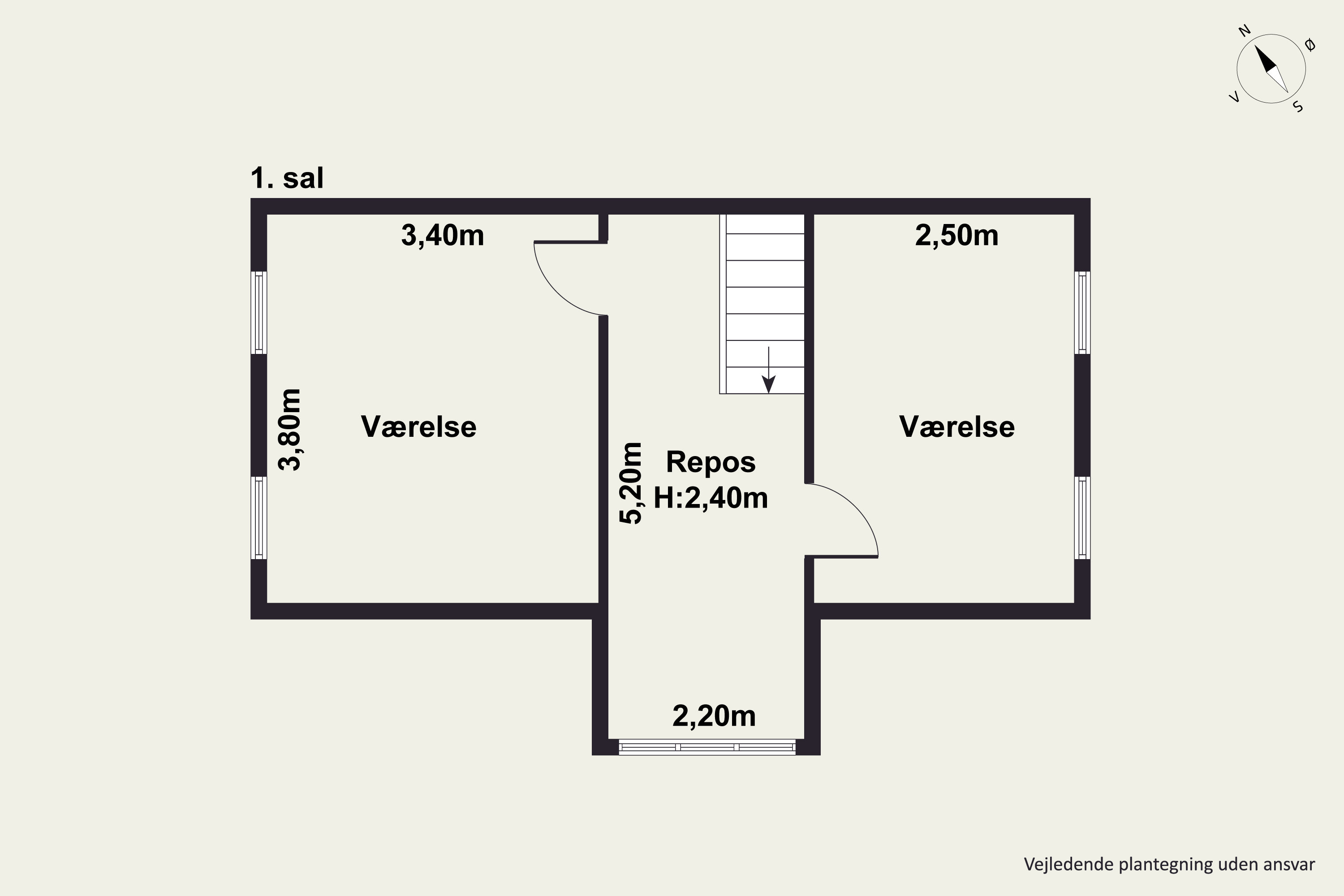 Plantegninger billede af Havnevej 36, Havnsø, 4591 Føllenslev
