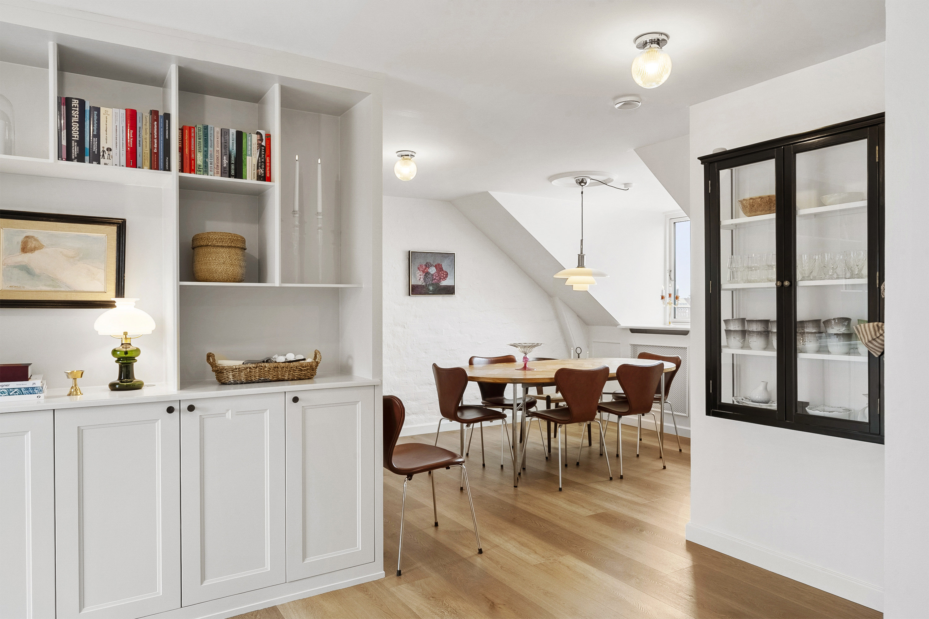 Fremhævet spisestue billede i fuldskærmstilstand. Billede af Hunderupvej 28, 3. tv., 5000 Odense C