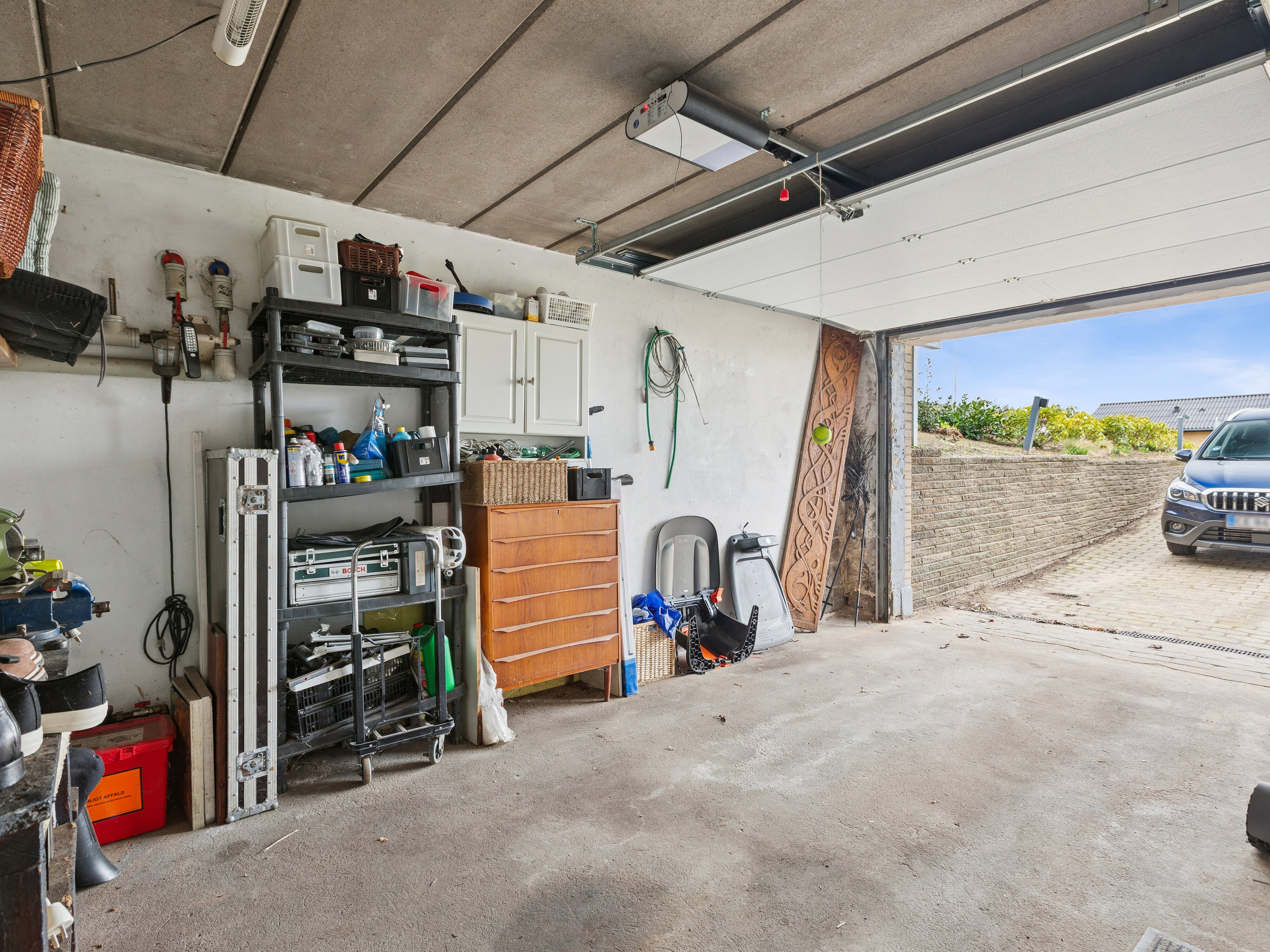 Fremhævet garage billede i fuldskærmstilstand. Billede af Fullasvej 11, 9800 Hjørring