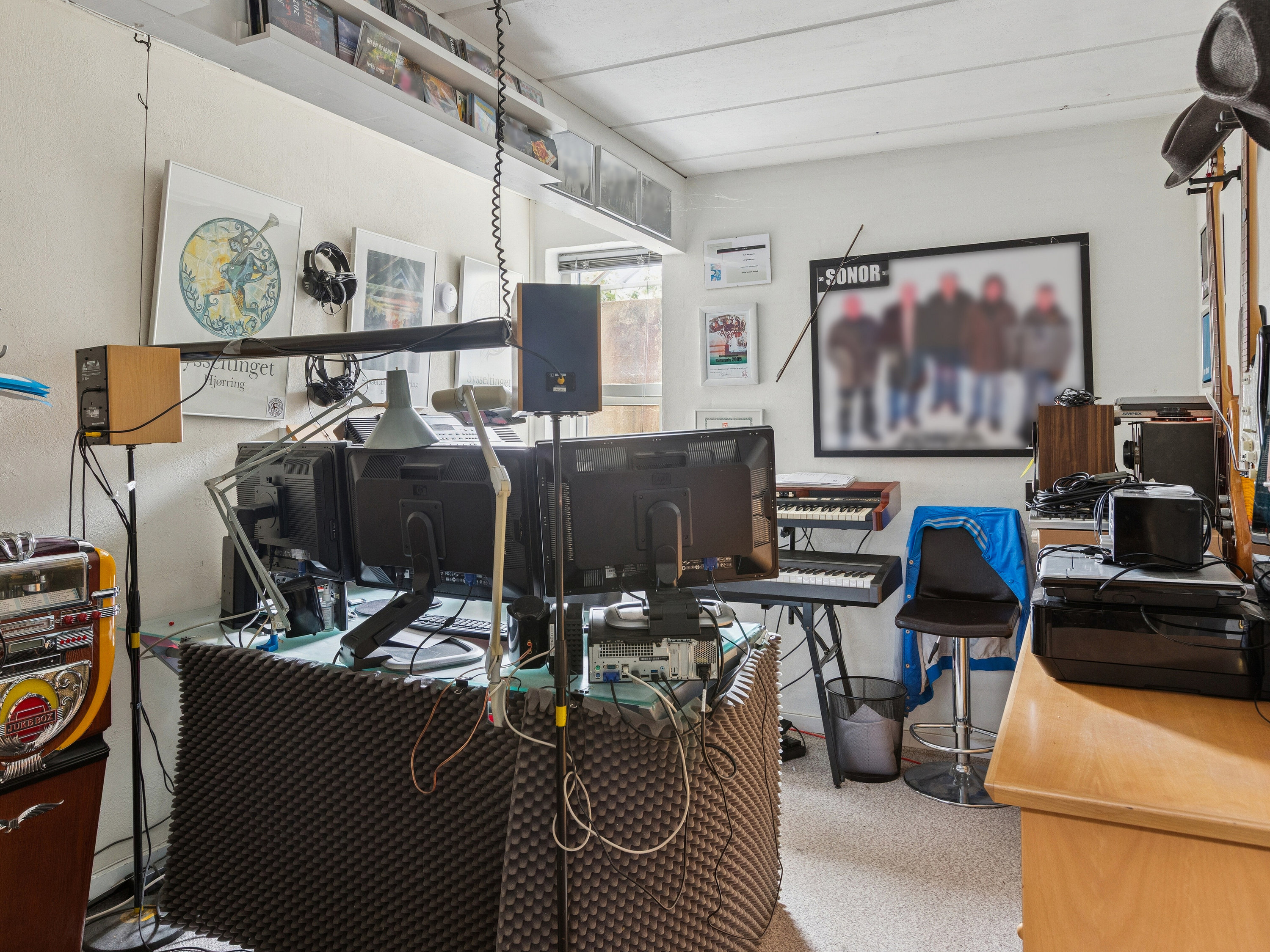 Fremhævet arbejdsværelse billede i fuldskærmstilstand. Billede af Fullasvej 11, 9800 Hjørring