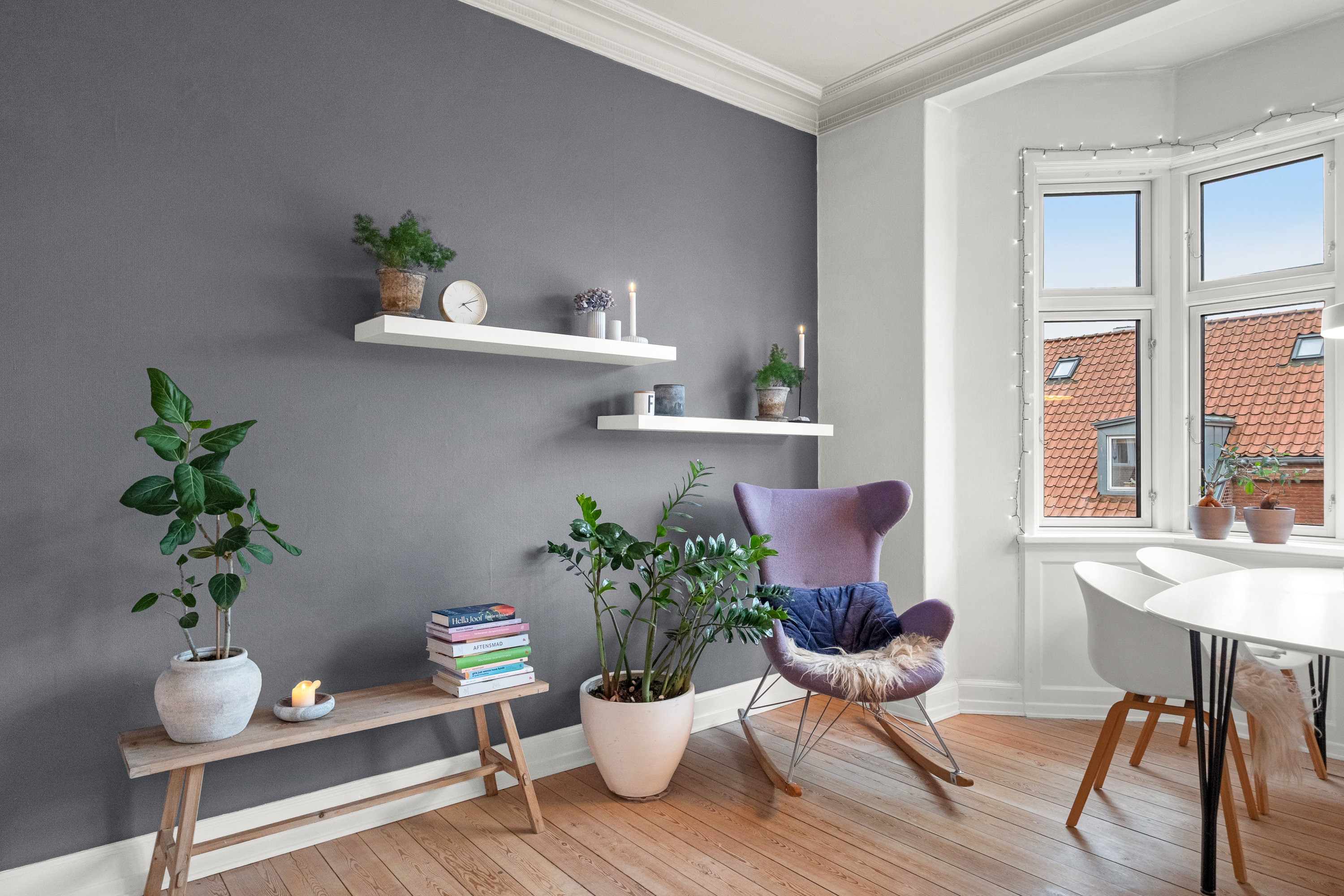 Fremhævet stue billede i fuldskærmstilstand. Billede af Skernvej 6, 3. tv., 8000 Aarhus C