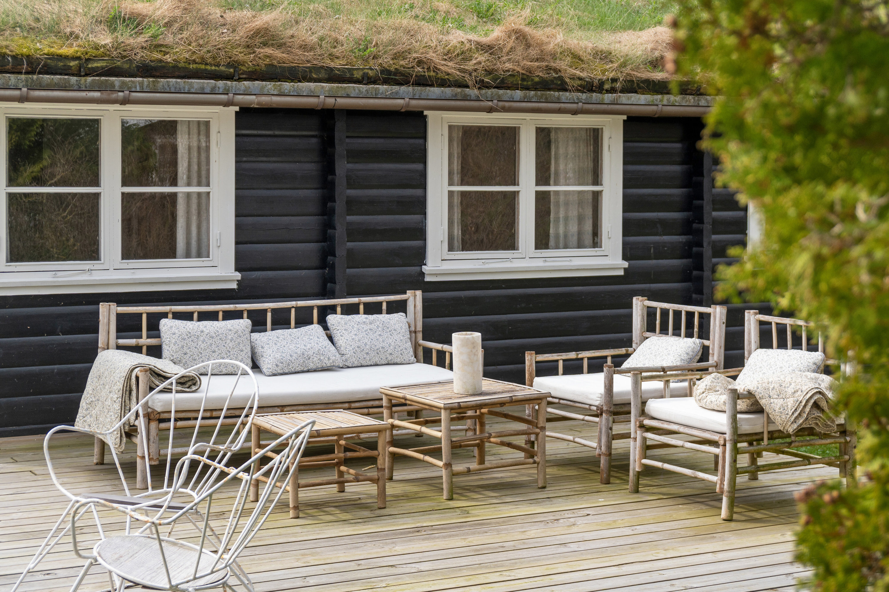 Fremhævet terrasse billede i fuldskærmstilstand. Billede af Mølledalen 4, 3120 Dronningmølle