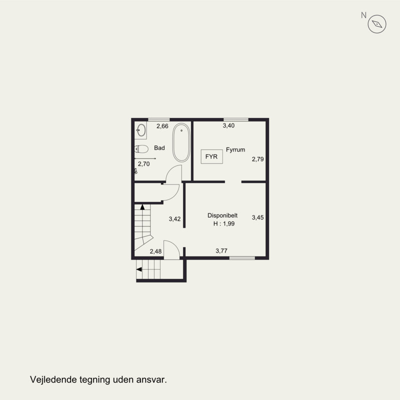 Plantegninger billede af Gramrodevej 12, Gramrode, 7130 Juelsminde