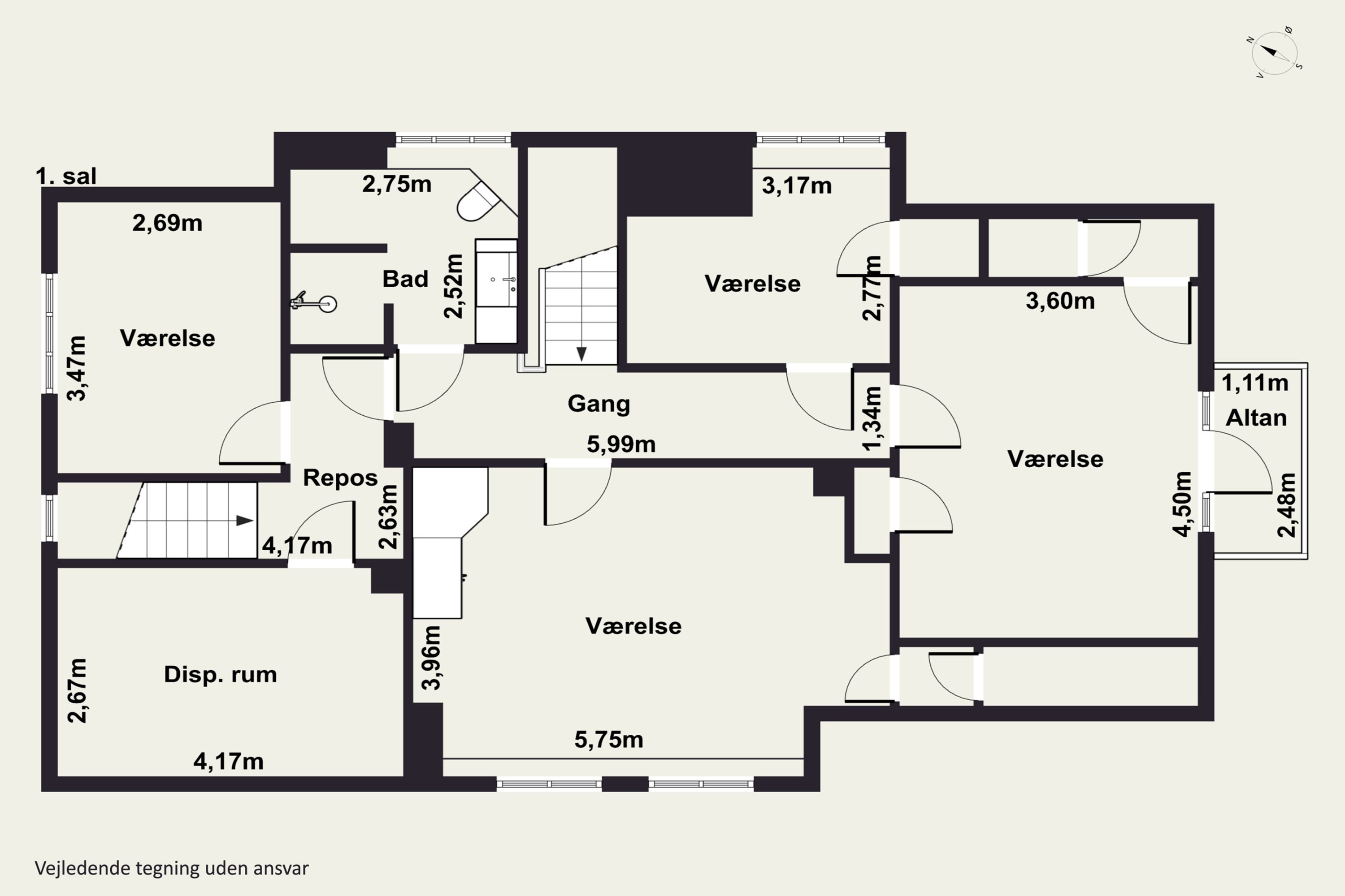 Plantegninger billede af Davinde Bygade 36, Davinde, 5220 Odense SØ