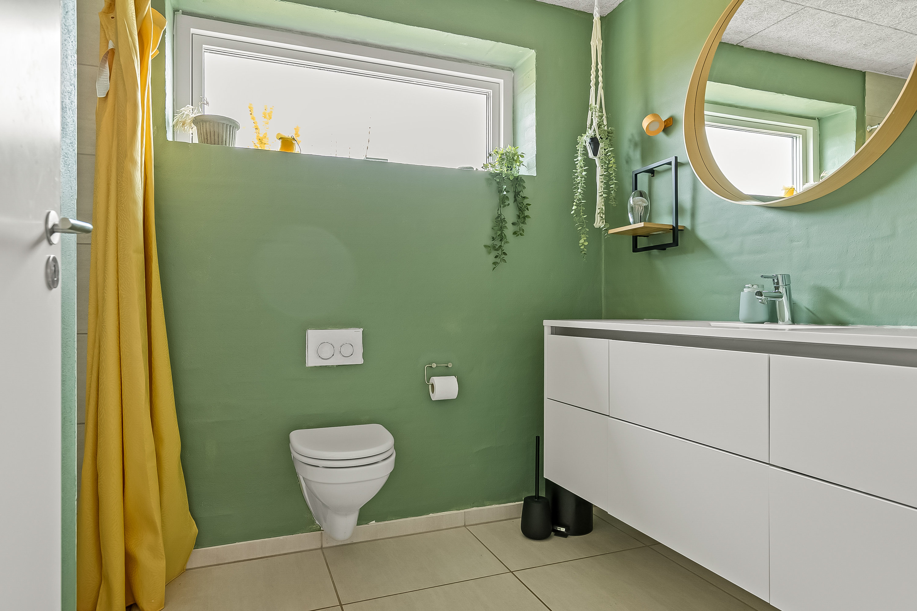 Fremhævet badeværelse billede i fuldskærmstilstand. Billede af Fruergaardsvej 6, 7080 Børkop