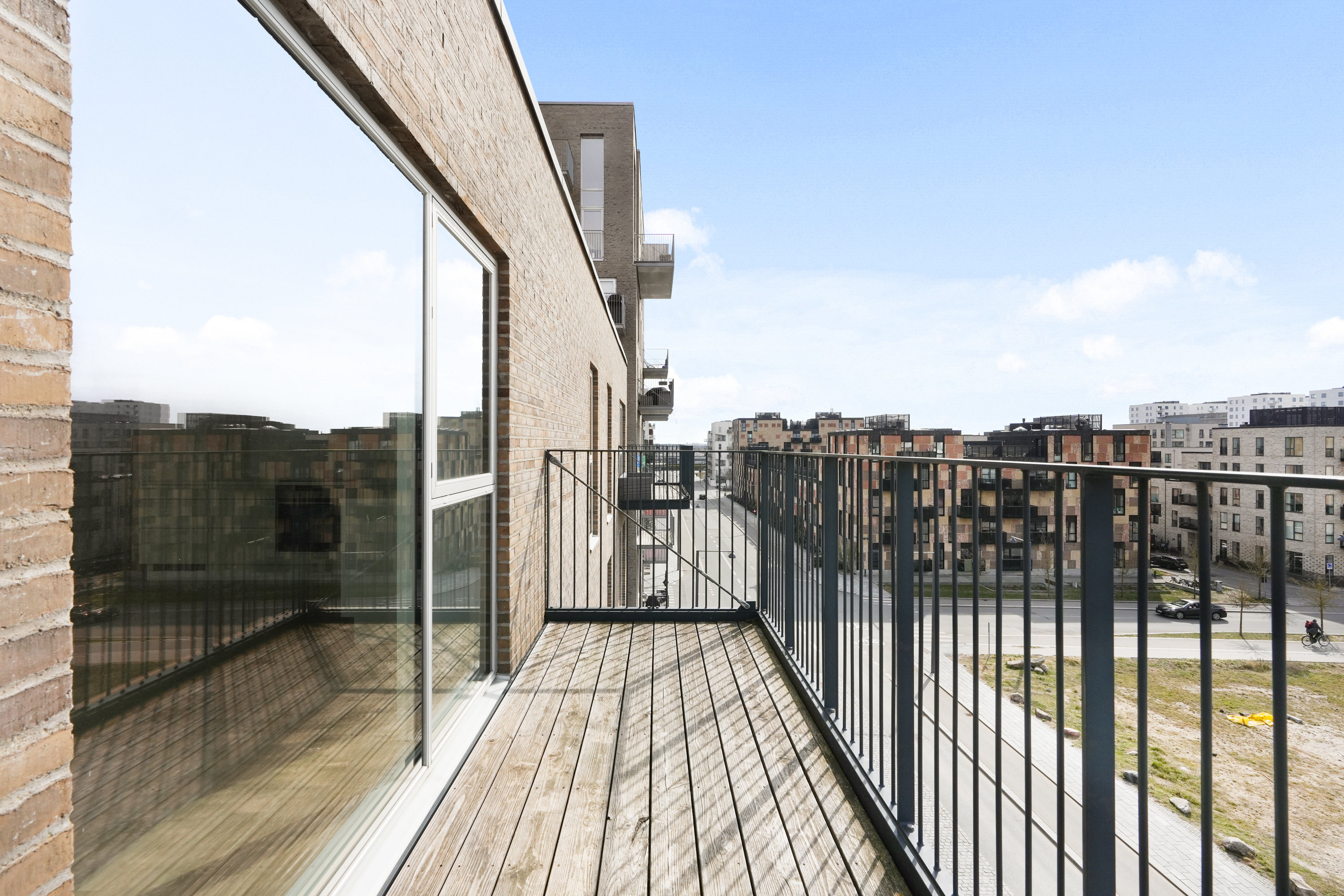 Fremhævet altan billede i fuldskærmstilstand. Billede af Richard Mortensens Vej 18B, 4. th., 2300 København S