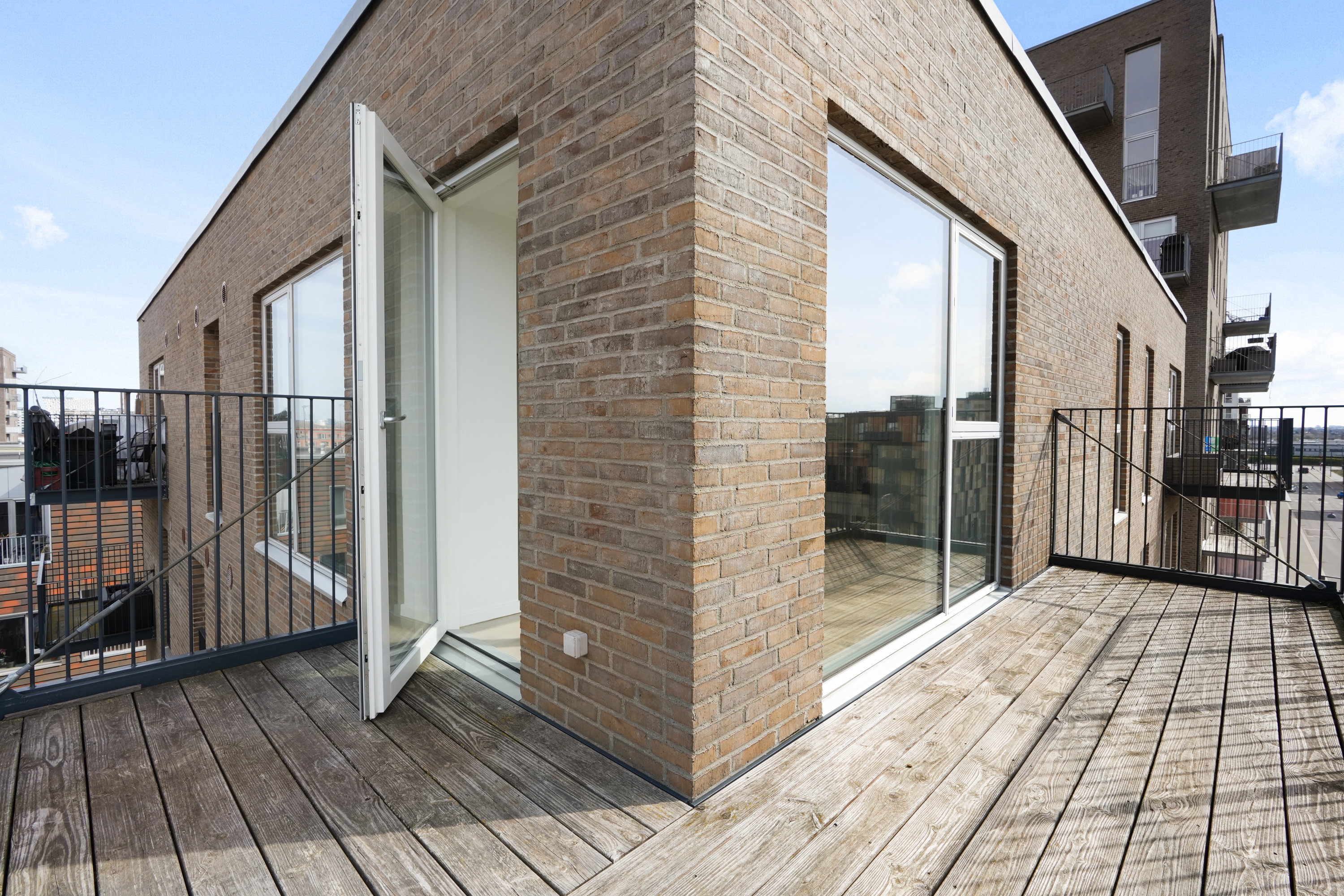 Fremhævet terrasse billede i fuldskærmstilstand. Billede af Richard Mortensens Vej 18B, 4. th., 2300 København S