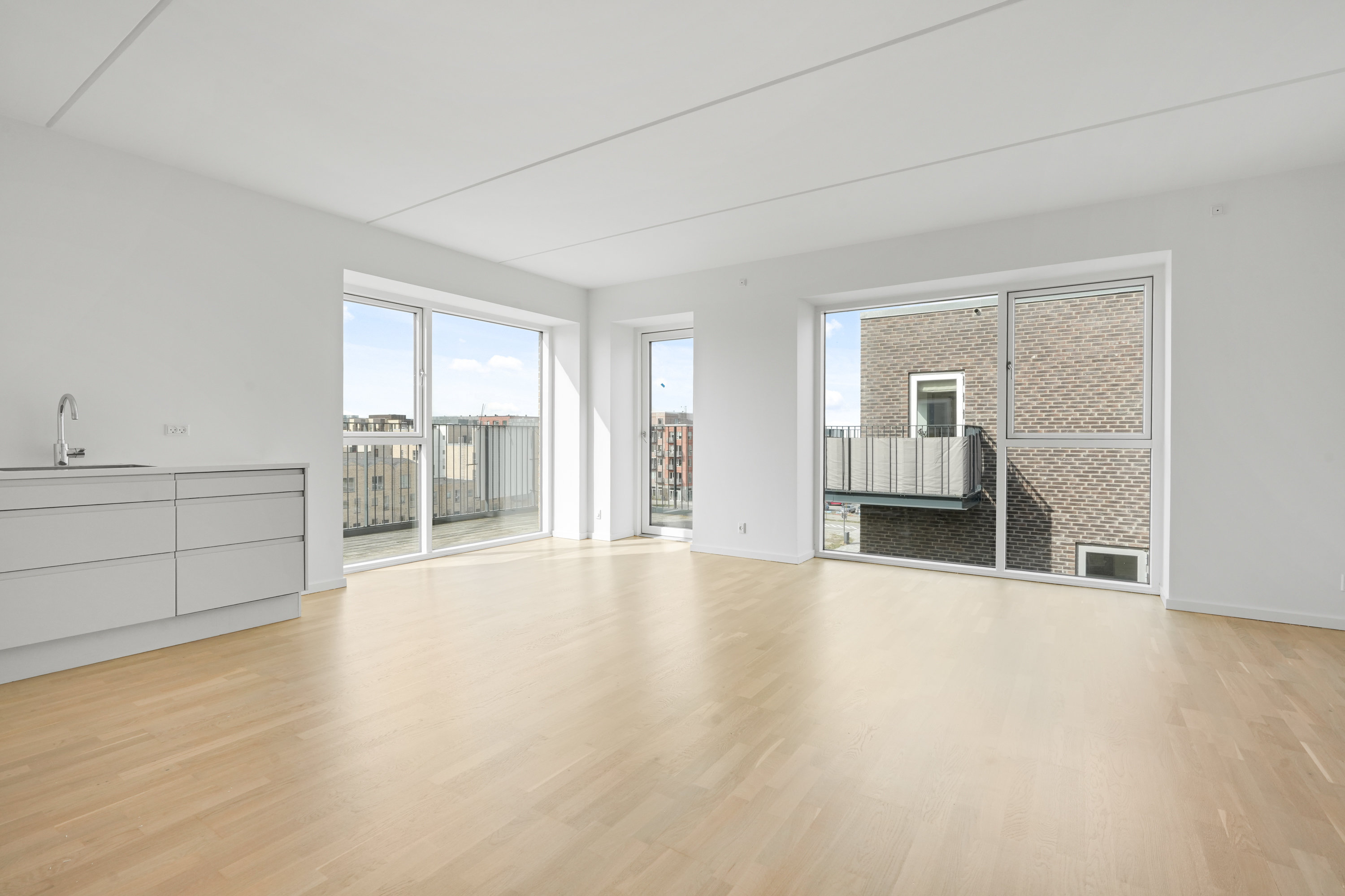 Fremhævet stue billede i fuldskærmstilstand. Billede af Richard Mortensens Vej 18B, 4. th., 2300 København S