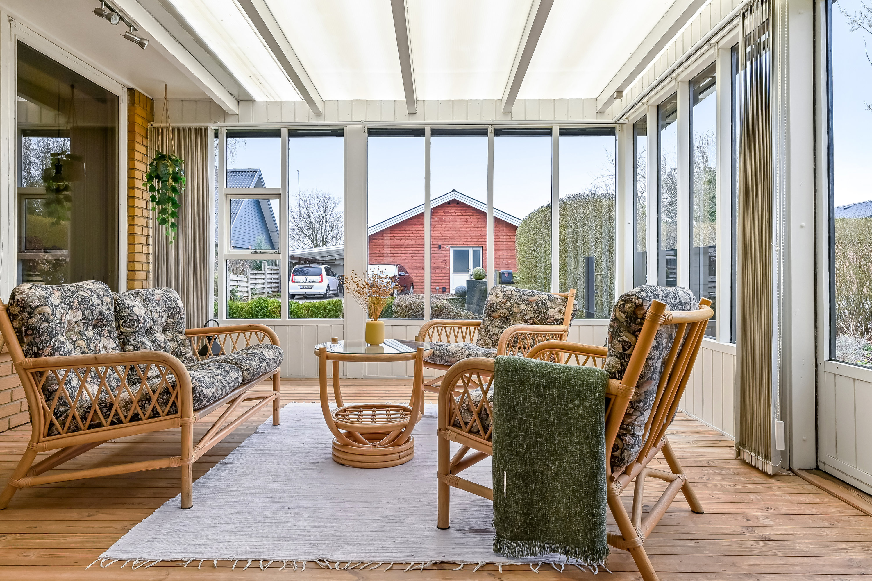 Fremhævet udestue billede i fuldskærmstilstand. Billede af Gl. Ørskovvej 1, Snejbjerg, 7400 Herning