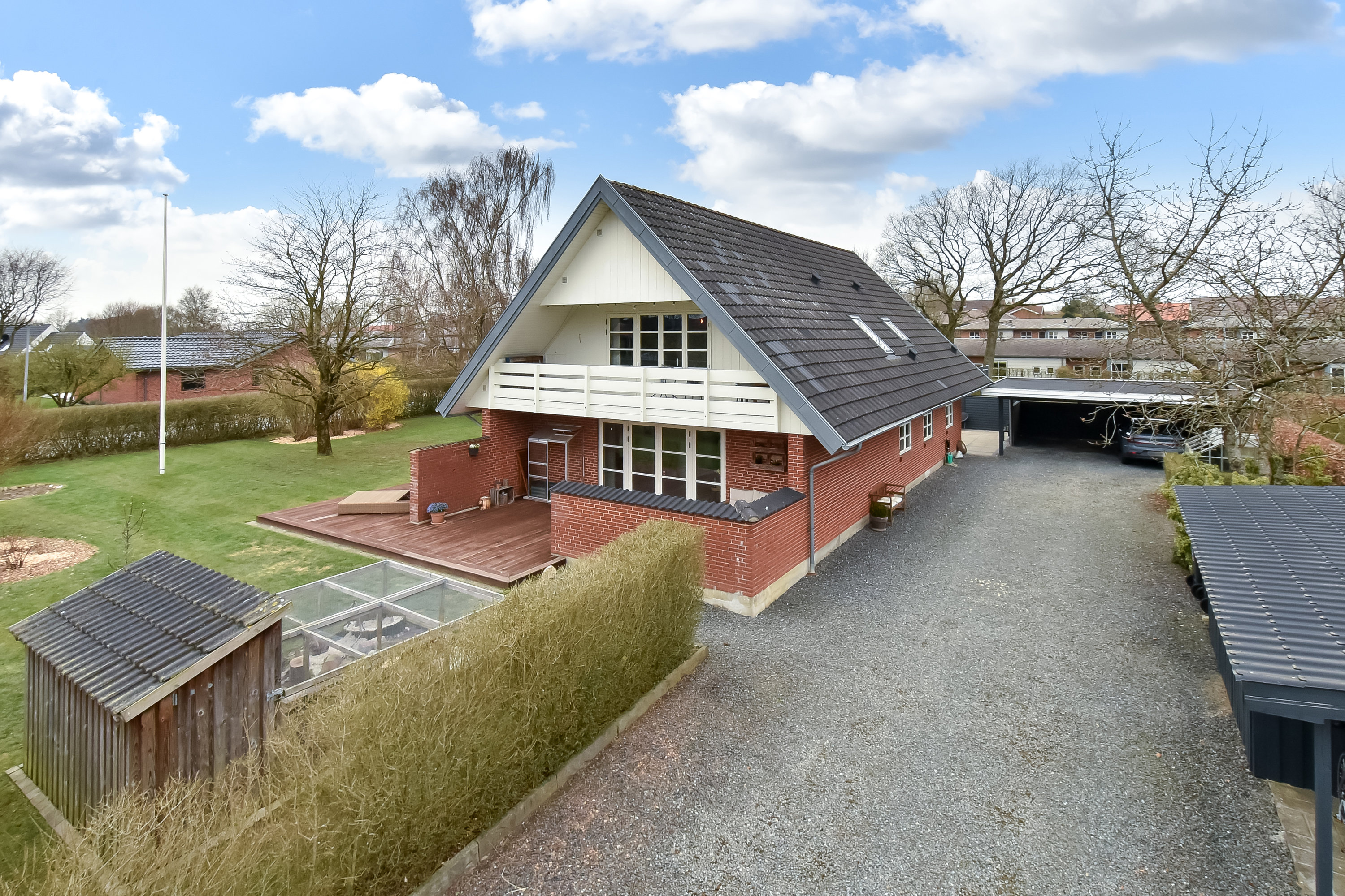 Fremhævet ejendommen billede i fuldskærmstilstand. Billede af Klokkebakken 1, Gjellerup, 7400 Herning