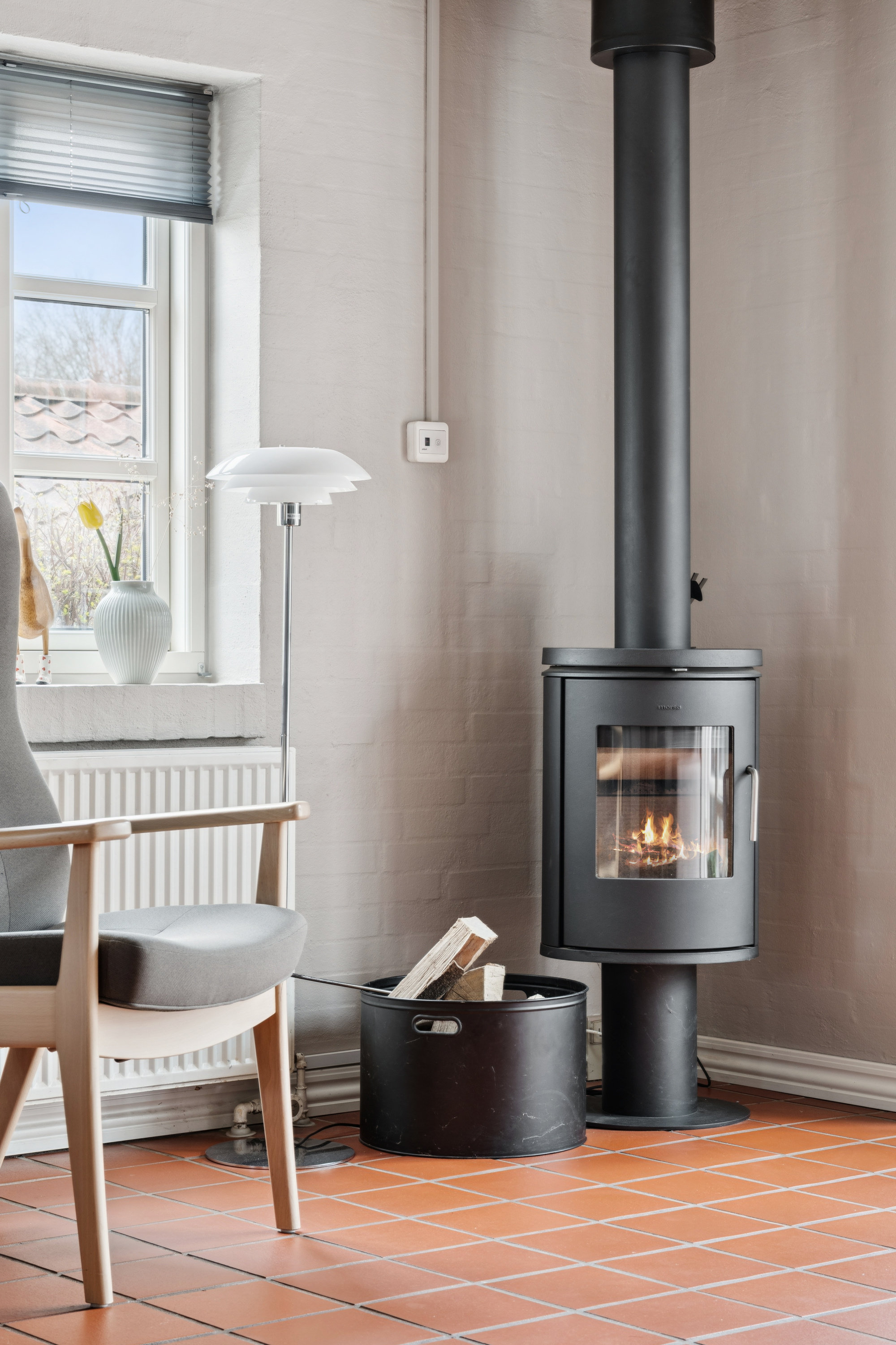 Fremhævet stue billede i fuldskærmstilstand. Billede af Pumpestræde 10, 9230 Svenstrup J