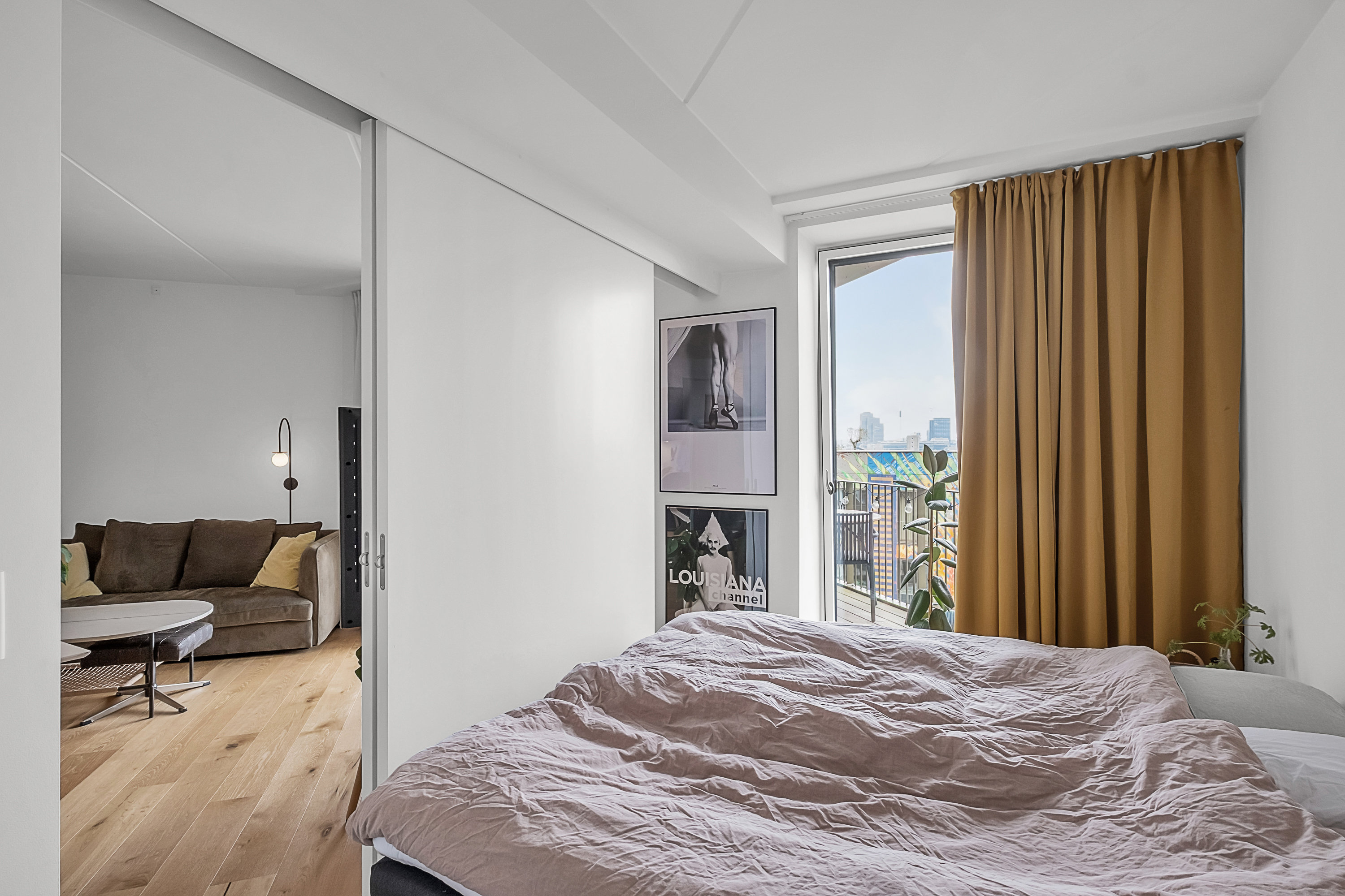 Fremhævet soveværelse billede i fuldskærmstilstand. Billede af Irma Pedersens Gade 66, 4. 2., 8000 Aarhus C