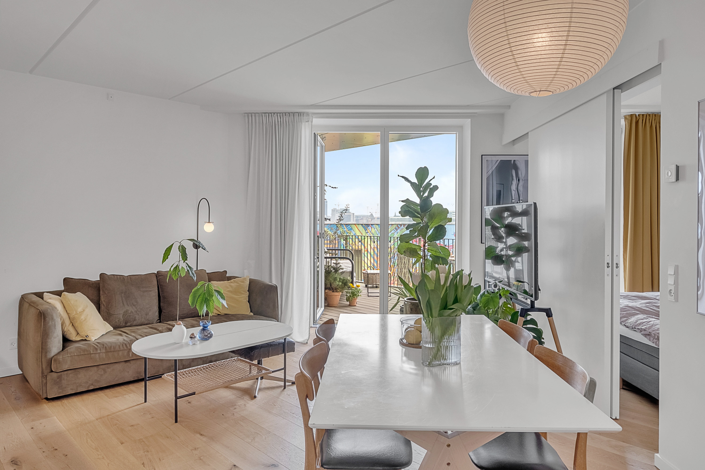 Fremhævet stue billede i fuldskærmstilstand. Billede af Irma Pedersens Gade 66, 4. 2., 8000 Aarhus C