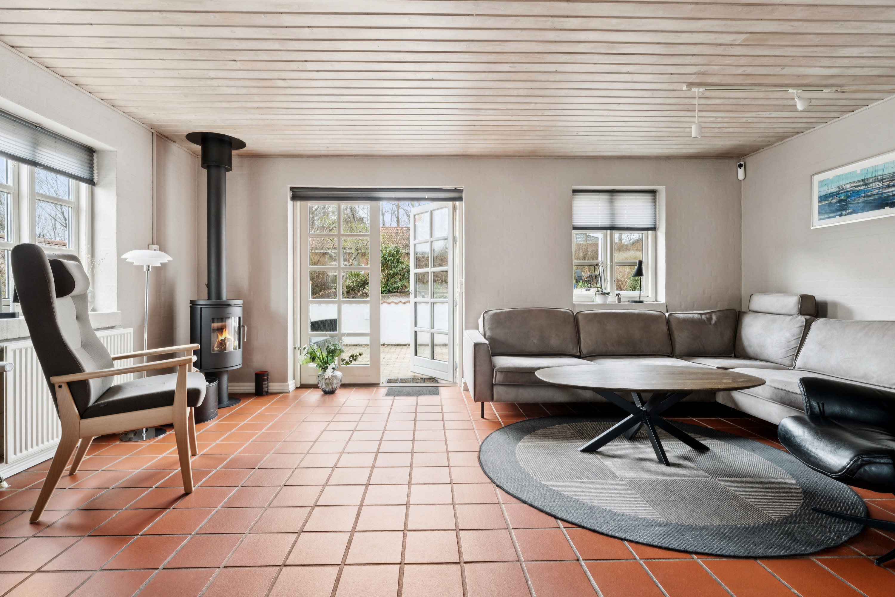 Fremhævet stue billede i fuldskærmstilstand. Billede af Pumpestræde 10, 9230 Svenstrup J