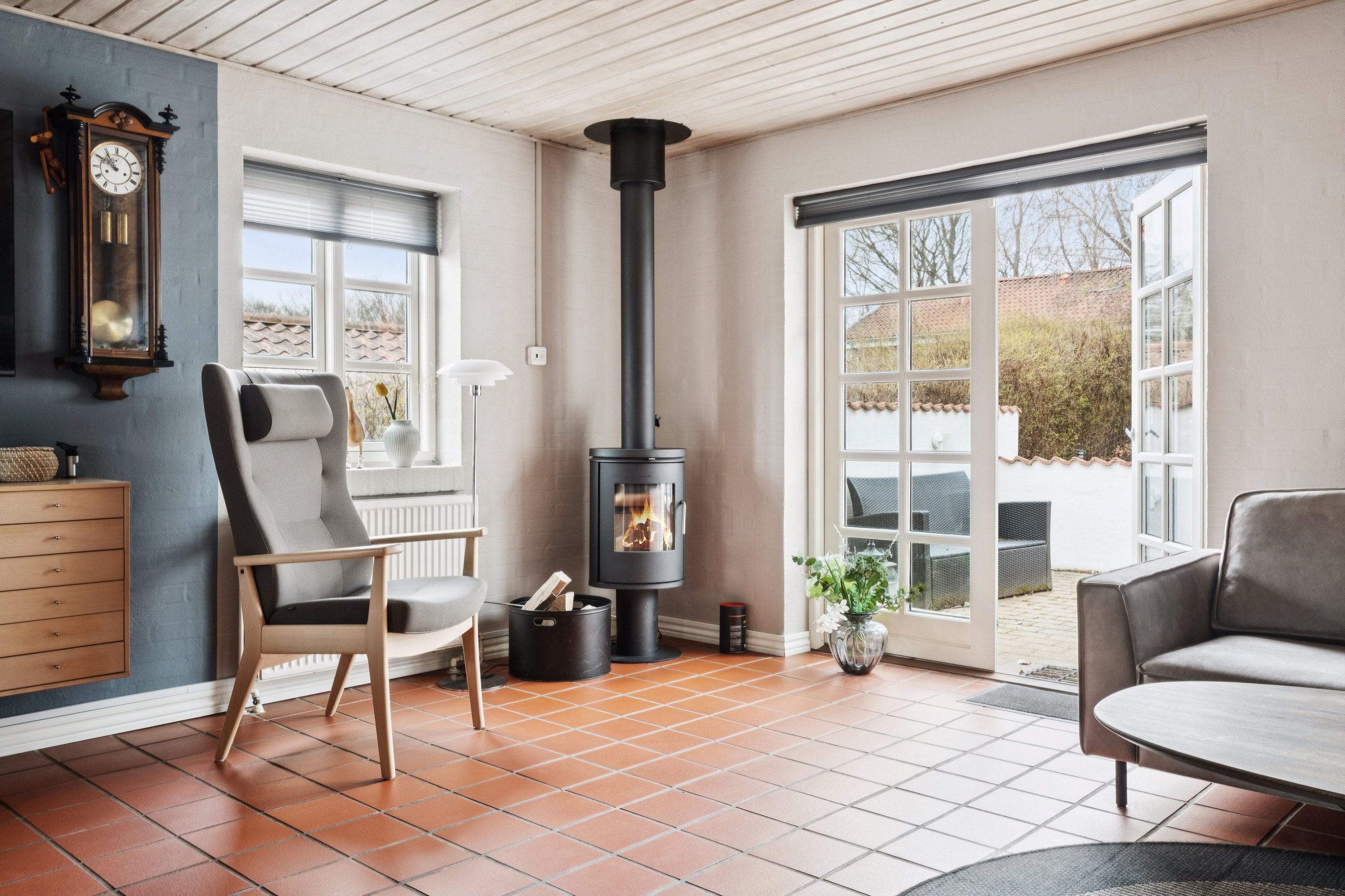 Fremhævet stue billede i fuldskærmstilstand. Billede af Pumpestræde 10, 9230 Svenstrup J