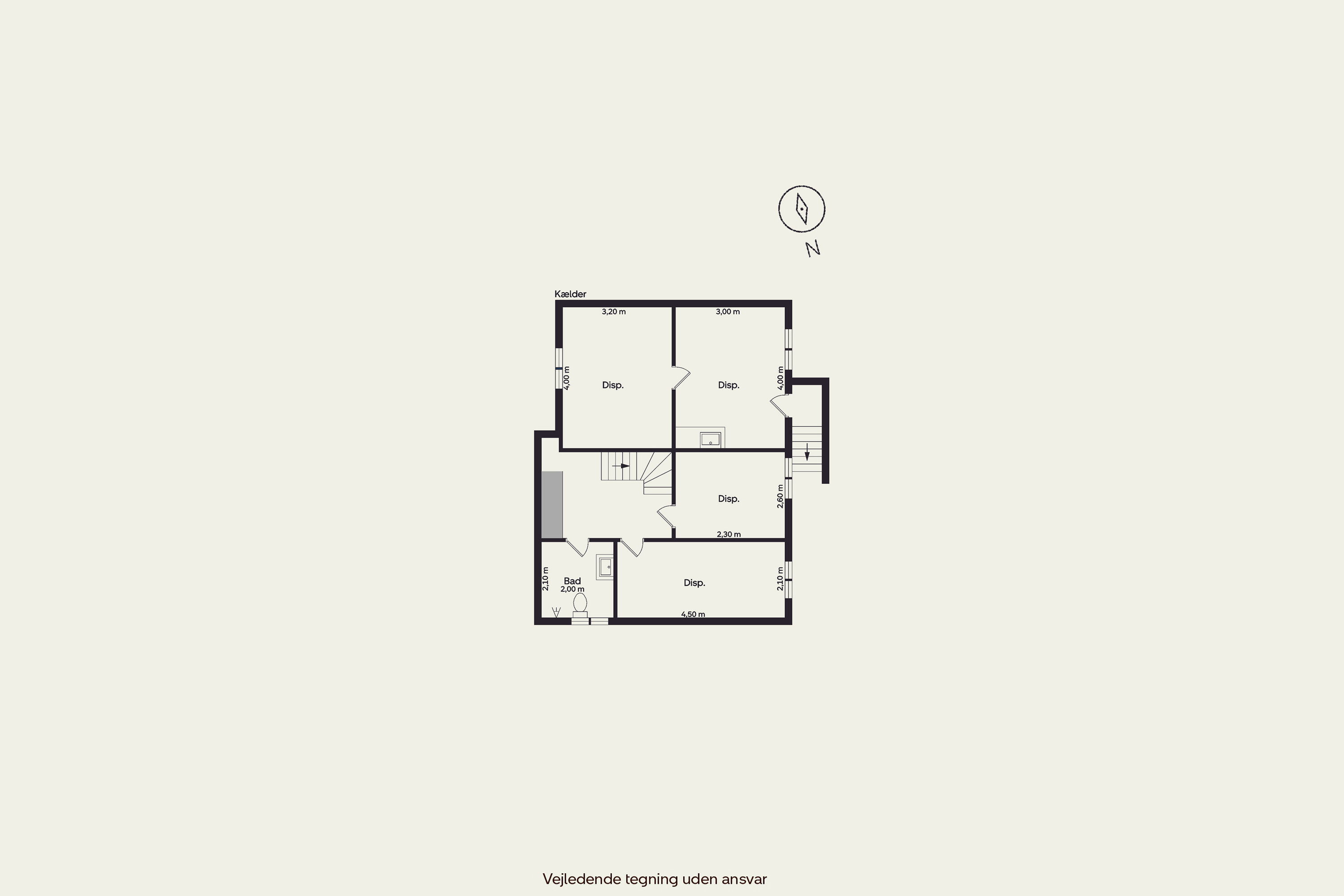 Plantegninger billede af Grønningen 8, 6900 Skjern