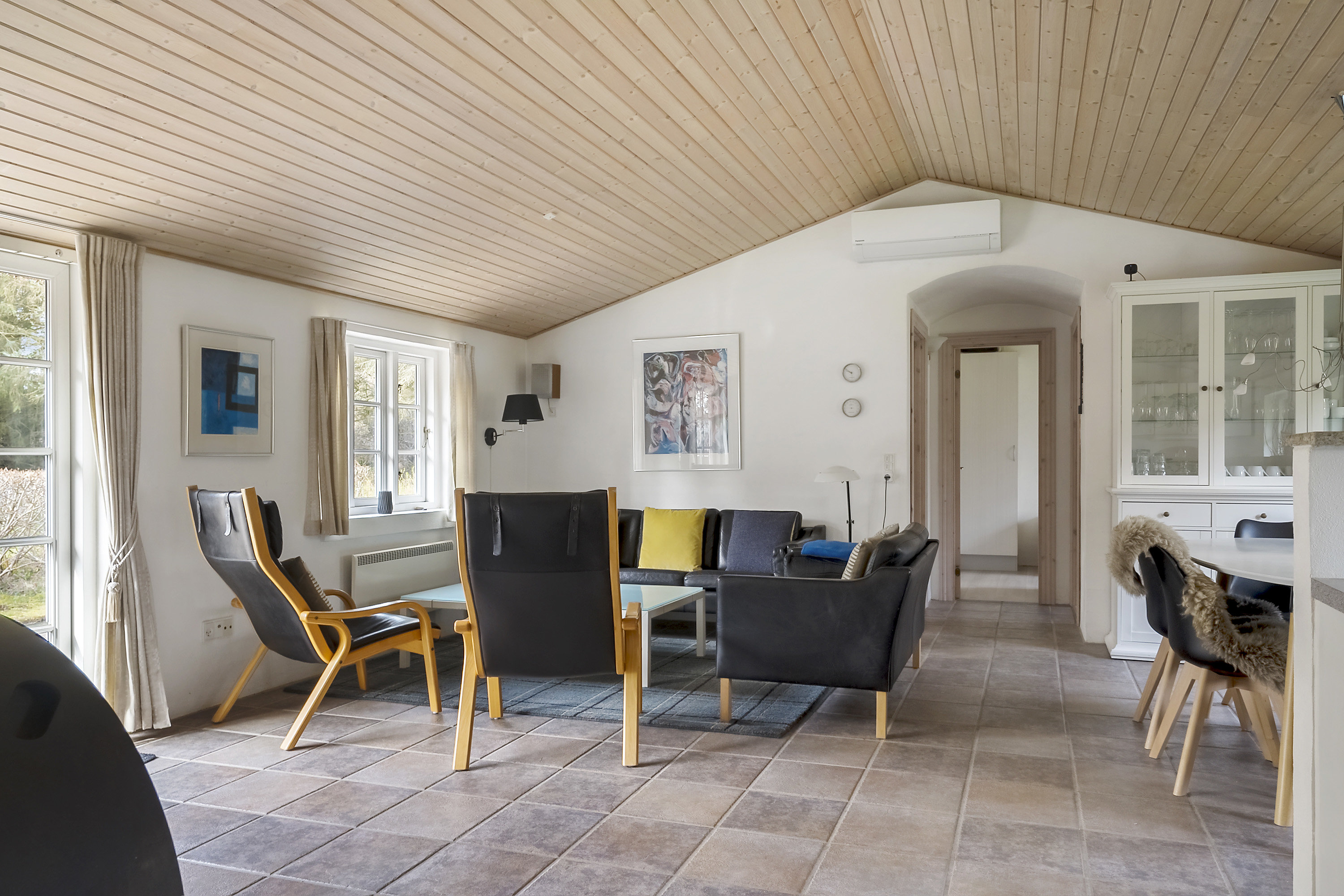 Fremhævet stue billede i fuldskærmstilstand. Billede af Blåbærvej 6, Vedersø, 6990 Ulfborg