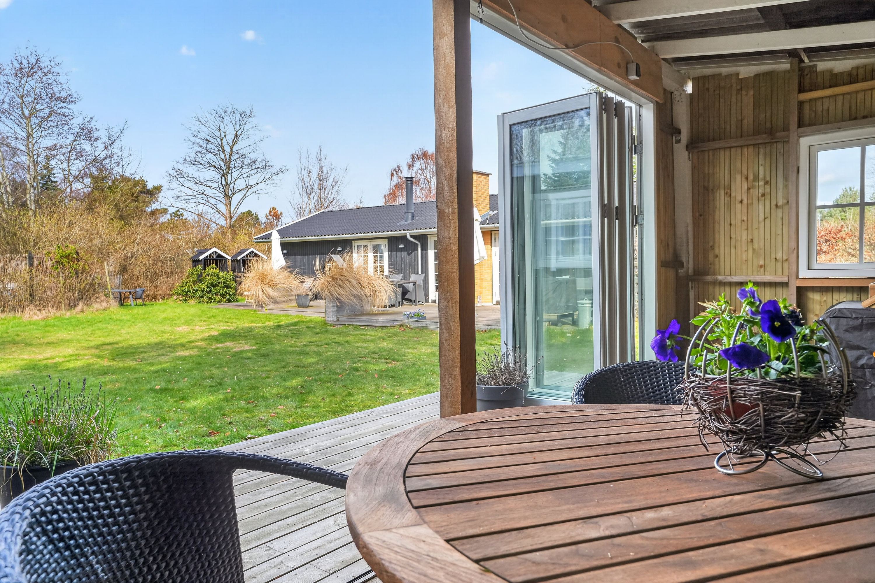 Fremhævet terrasse billede i fuldskærmstilstand. Billede af Kirchheinersvej 58, 4500 Nykøbing Sj