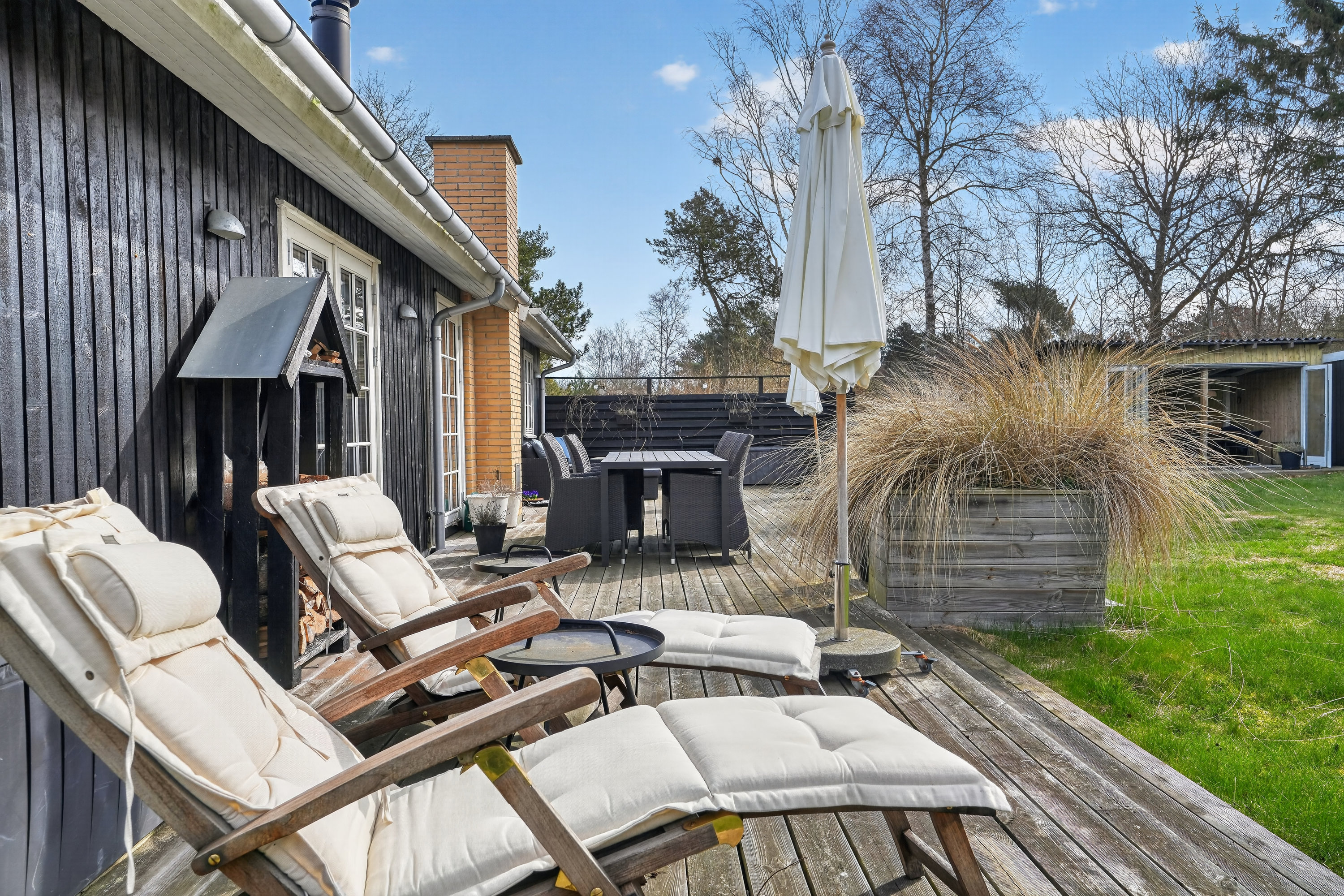 Fremhævet terrasse billede i fuldskærmstilstand. Billede af Kirchheinersvej 58, 4500 Nykøbing Sj