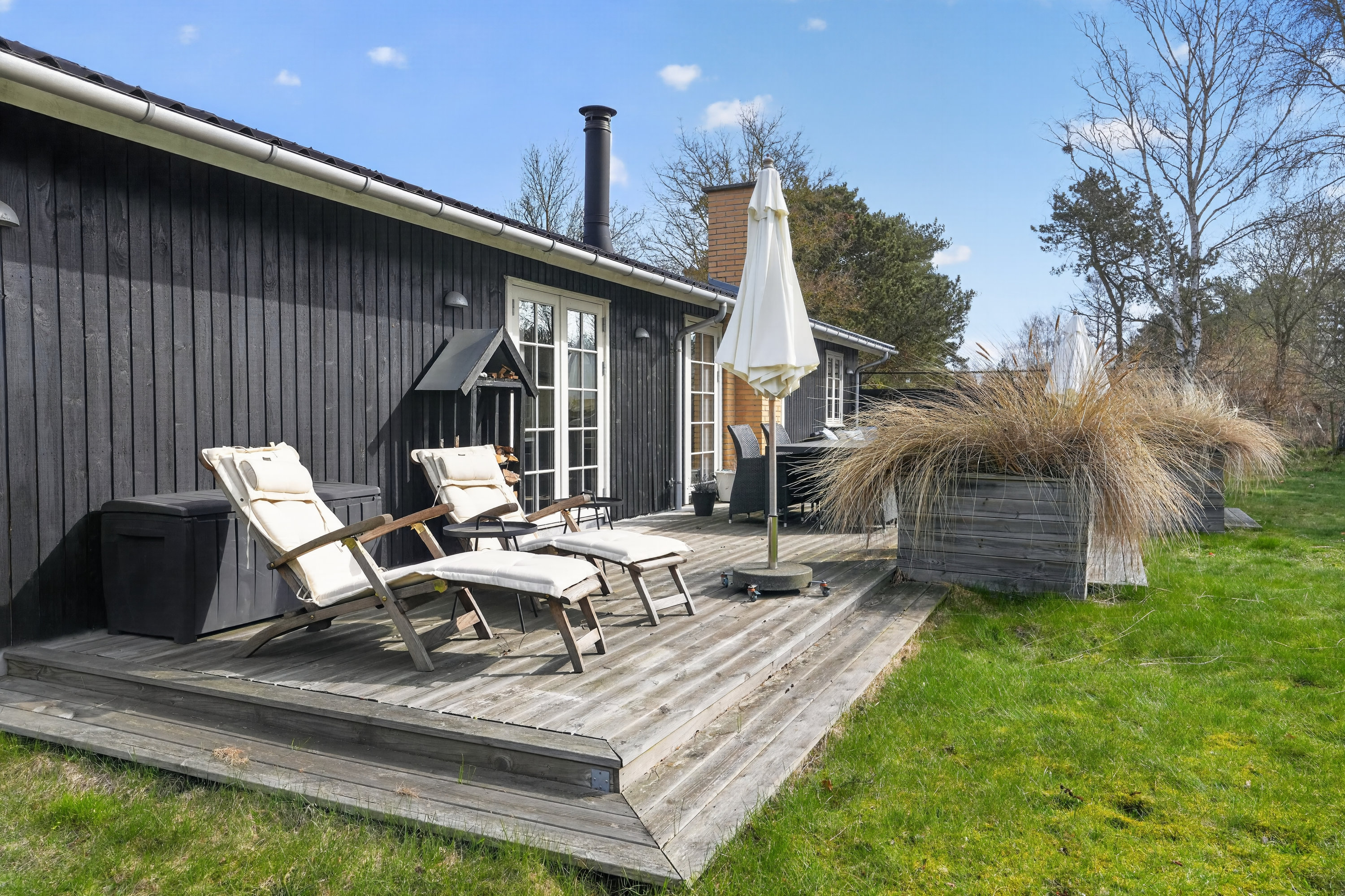 Fremhævet terrasse billede i fuldskærmstilstand. Billede af Kirchheinersvej 58, 4500 Nykøbing Sj