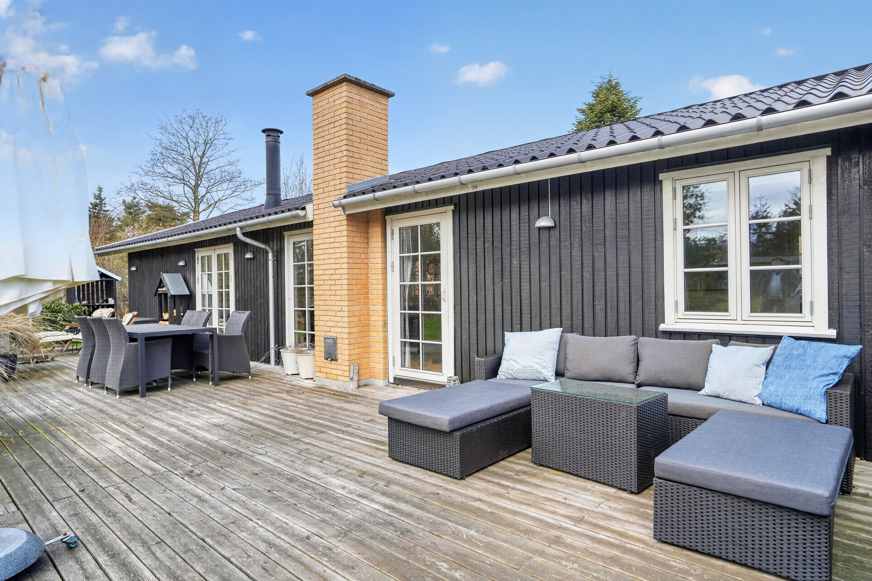 Fremhævet terrasse billede i fuldskærmstilstand. Billede af Kirchheinersvej 58, 4500 Nykøbing Sj