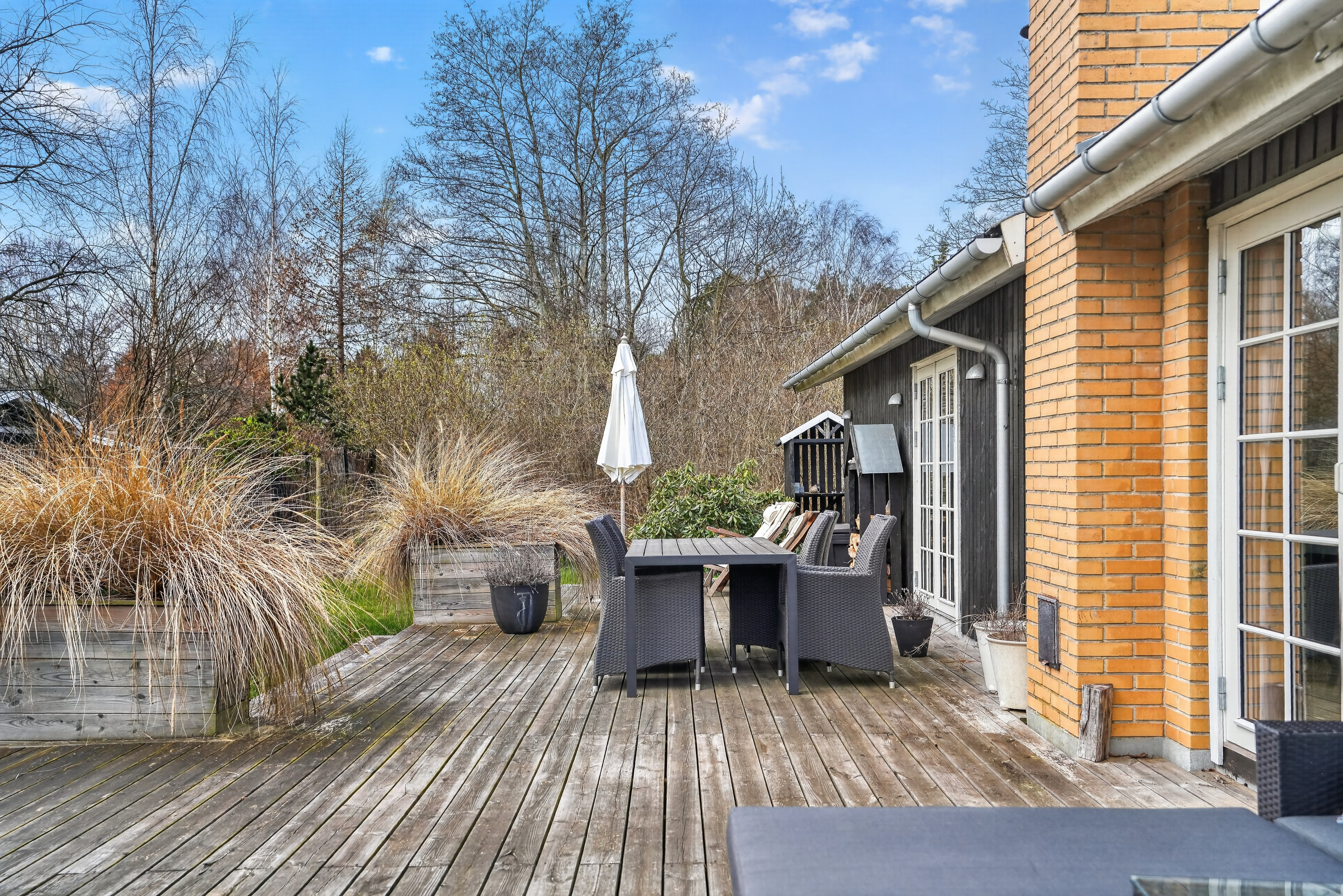Fremhævet terrasse billede i fuldskærmstilstand. Billede af Kirchheinersvej 58, 4500 Nykøbing Sj