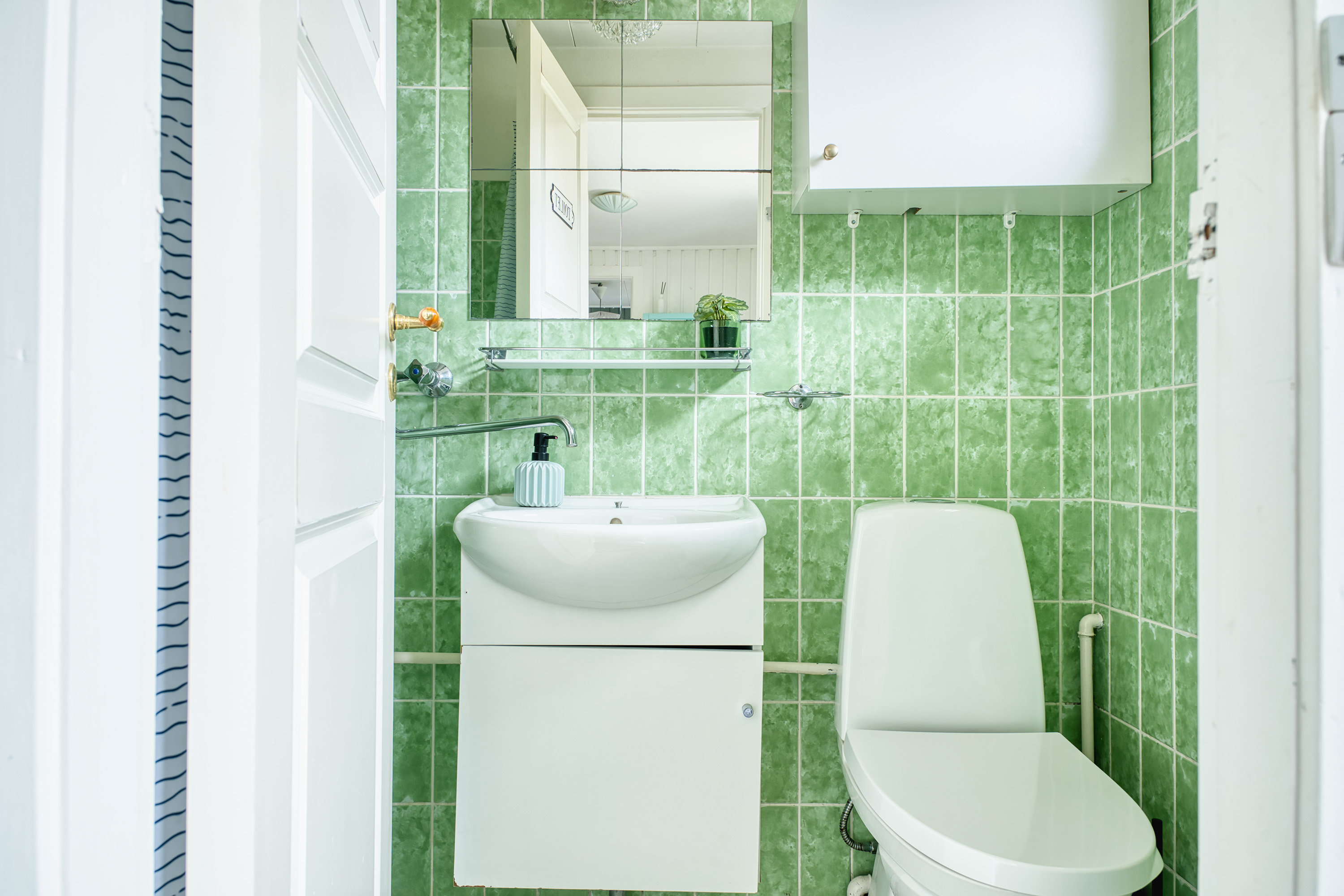 Fremhævet badeværelse billede i fuldskærmstilstand. Billede af Ore Strandpark 79, Ore, 4850 Stubbekøbing