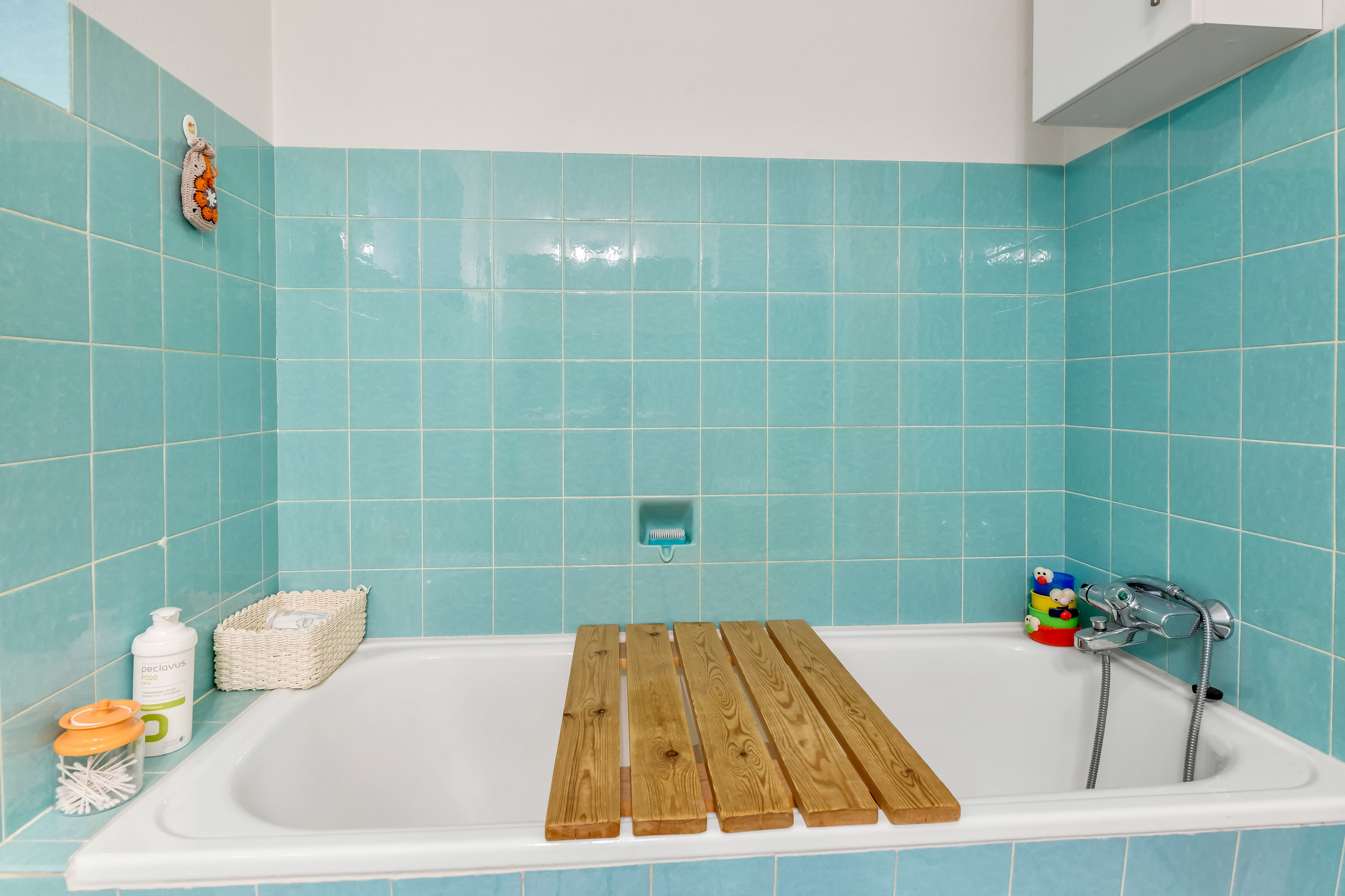 Fremhævet badeværelse billede i fuldskærmstilstand. Billede af Lærkevej 1, 6840 Oksbøl