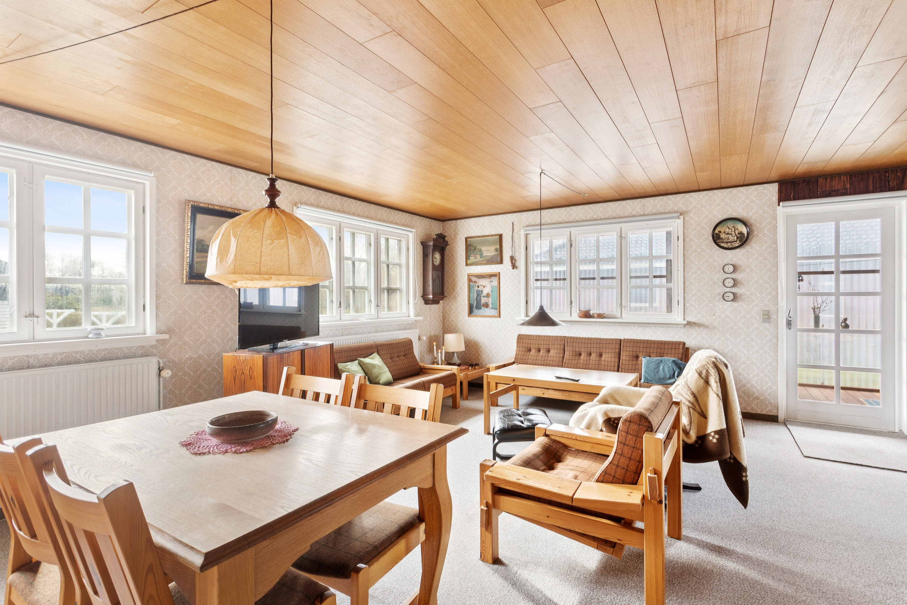 Fremhævet stue billede i fuldskærmstilstand. Billede af Kompasvej 7, Sillerslev, 7990 Øster Assels