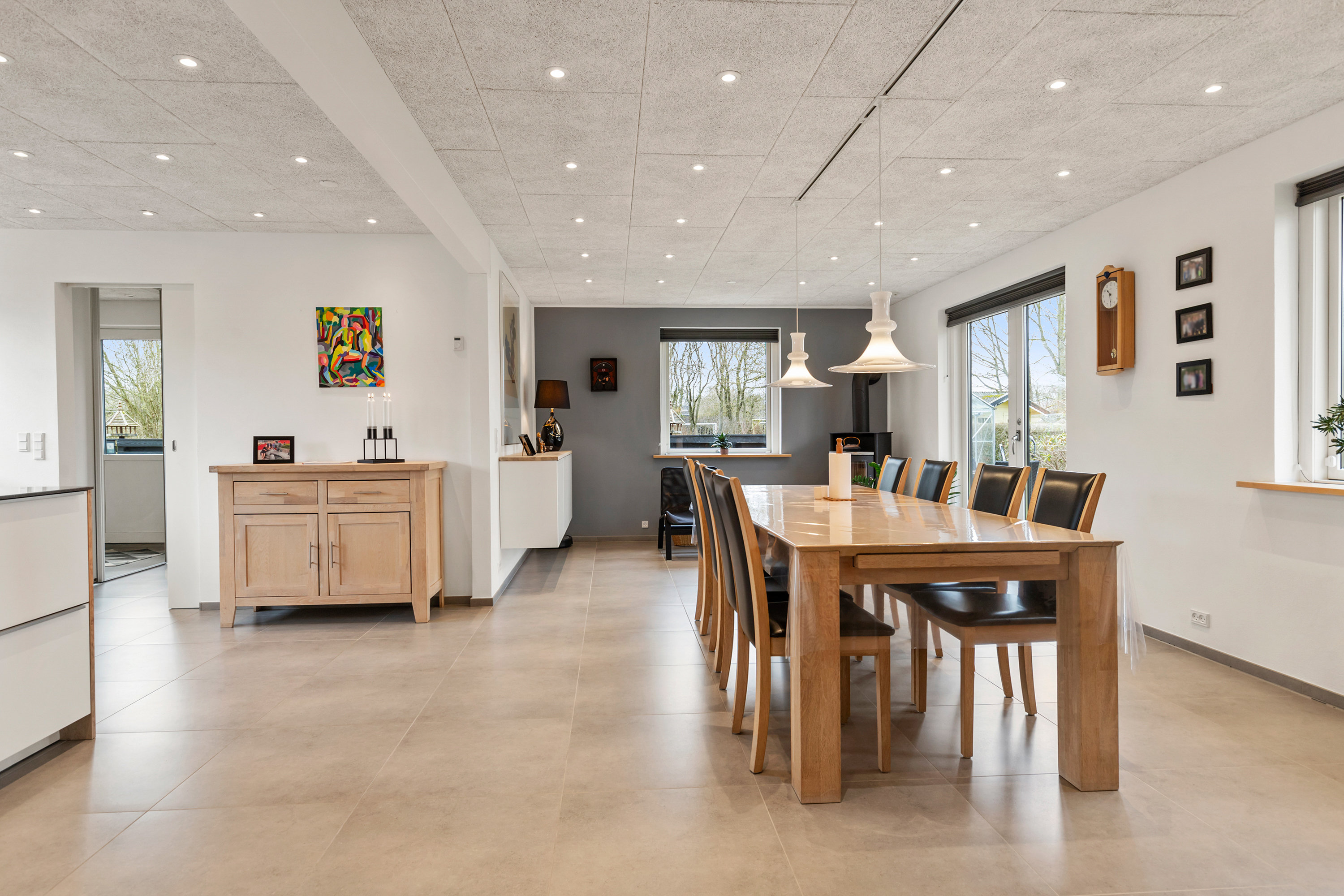 Fremhævet køkken alrum billede i fuldskærmstilstand. Billede af Syrenvej 7, 9460 Brovst