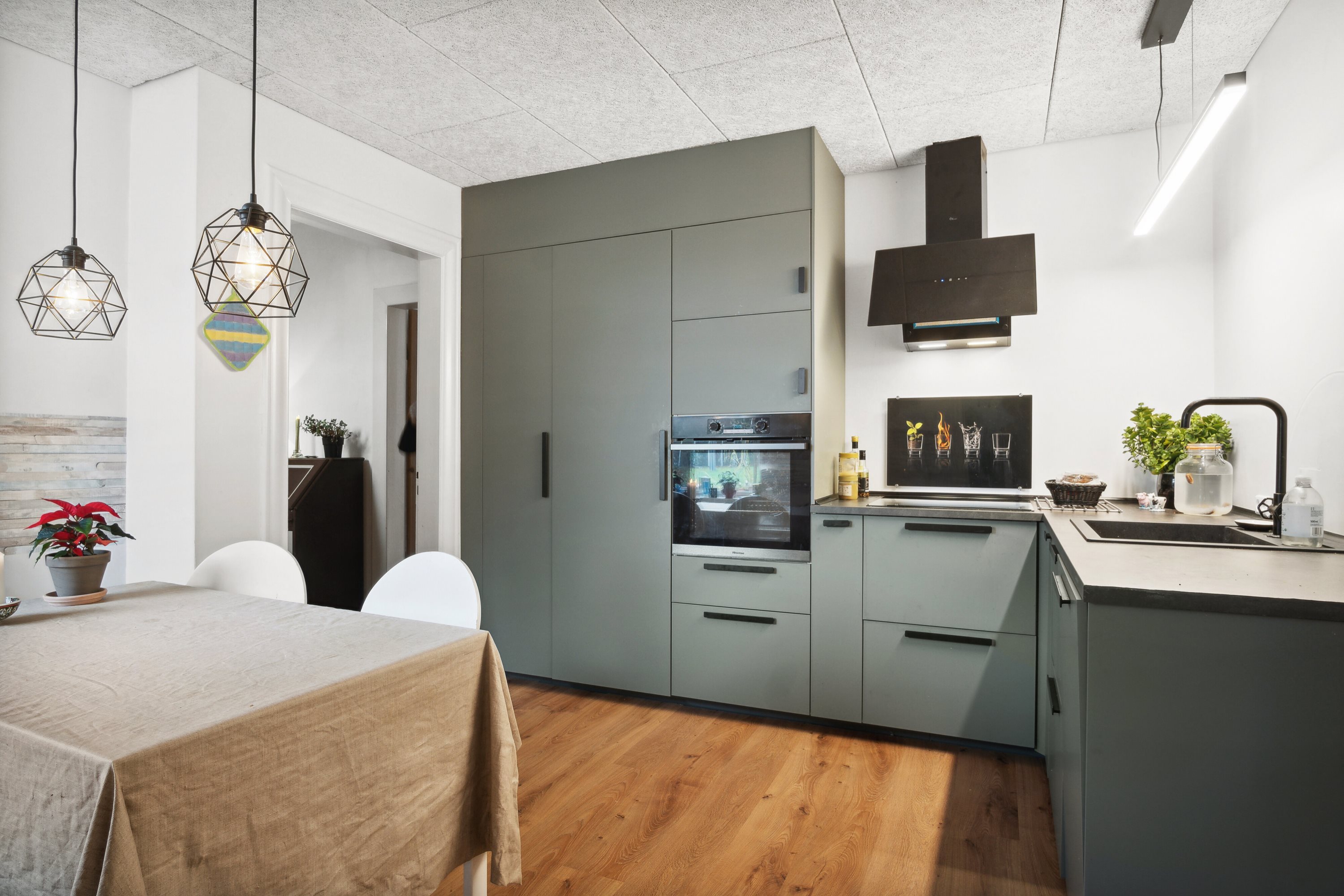 Fremhævet køkken billede i fuldskærmstilstand. Billede af Rødding Vestergade 14, 6630 Rødding