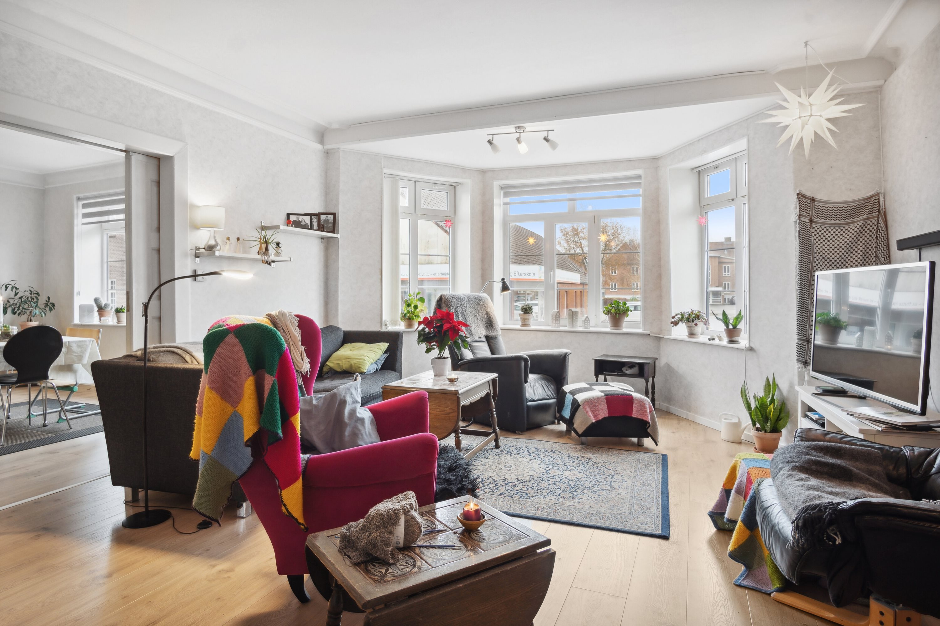 Fremhævet stue billede i fuldskærmstilstand. Billede af Rødding Vestergade 14, 6630 Rødding