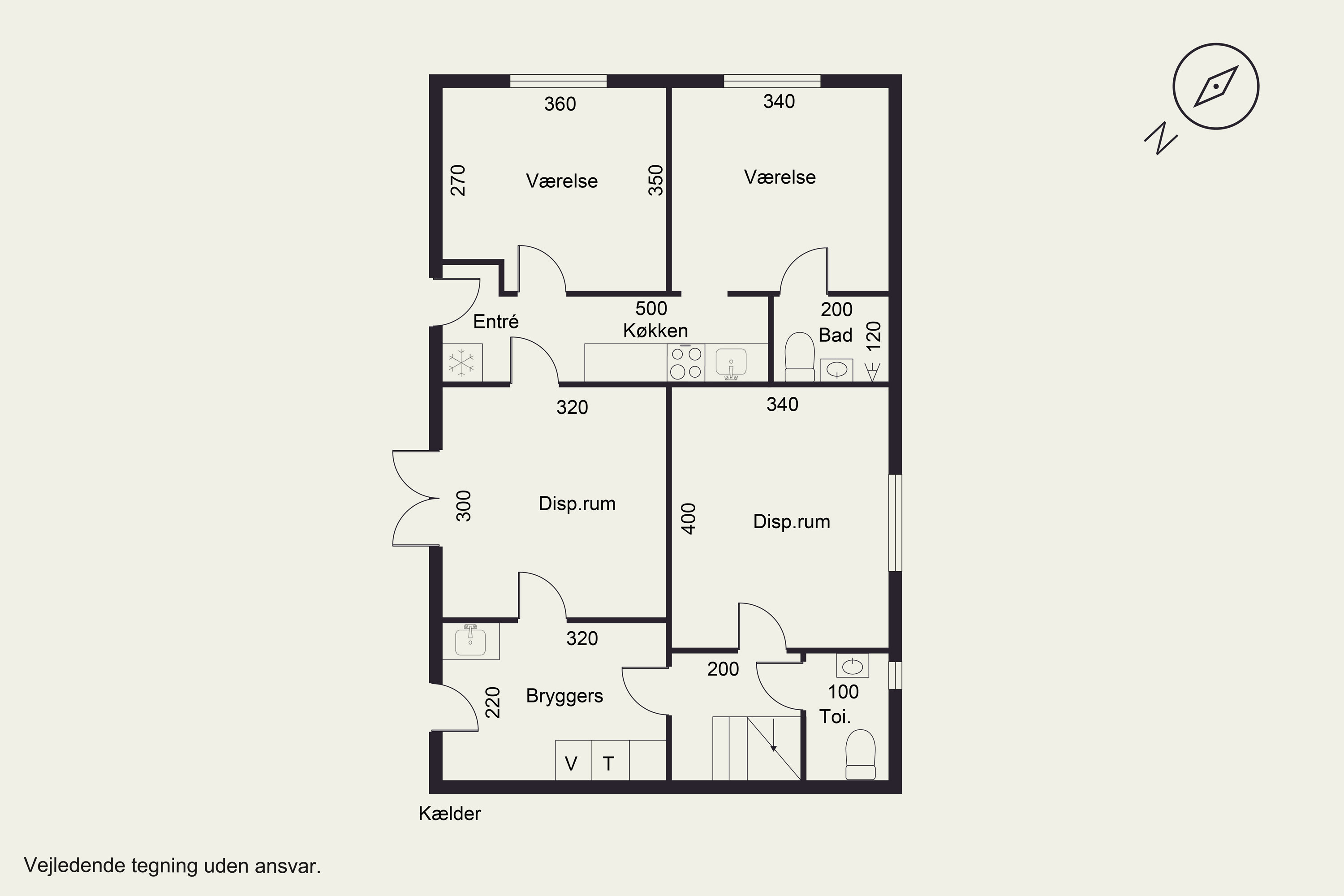 Plantegninger billede af Chr. Winthers Vej 27, 8230 Åbyhøj