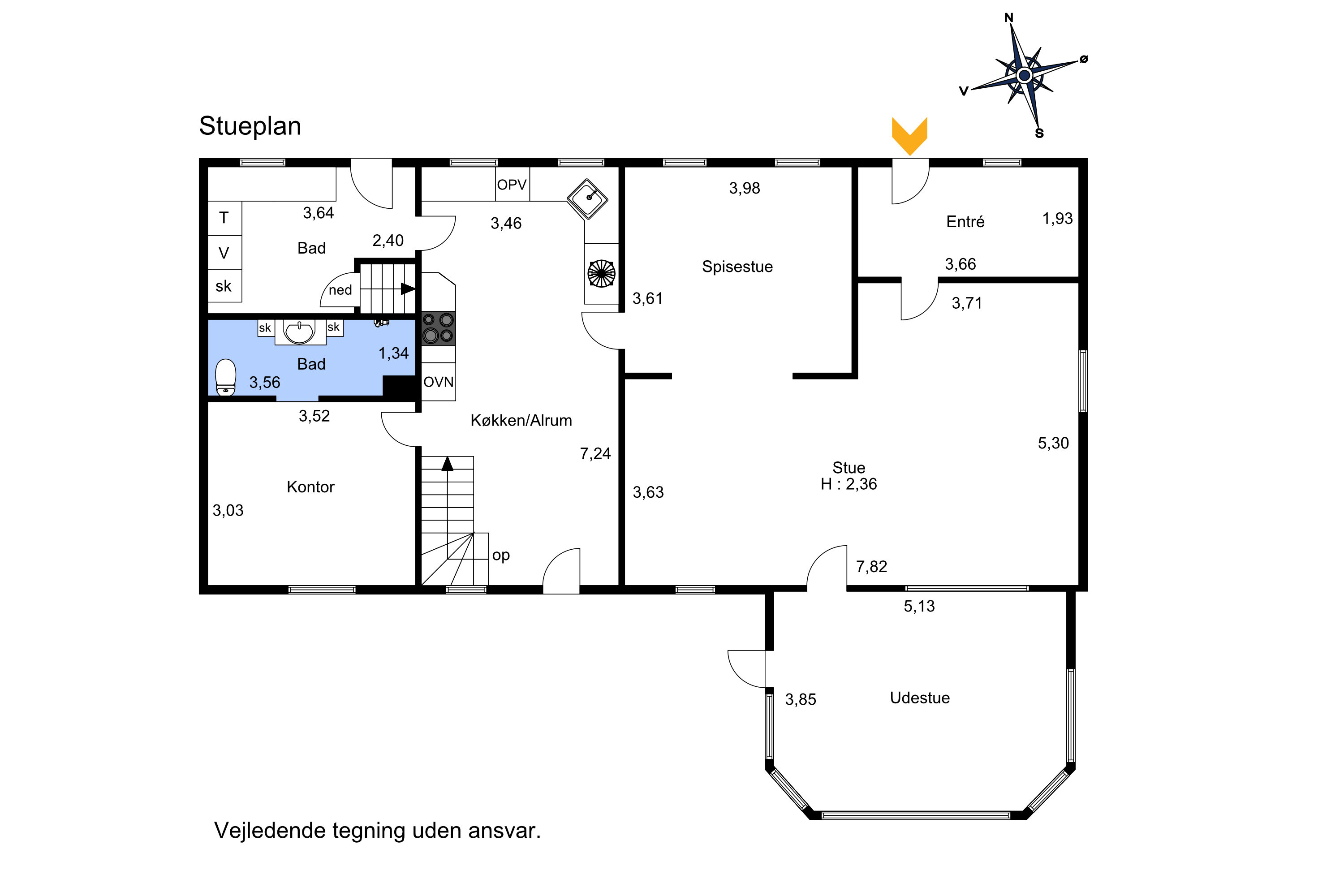 Plantegninger billede af Aalborgvej 47, Thorning, 8620 Kjellerup