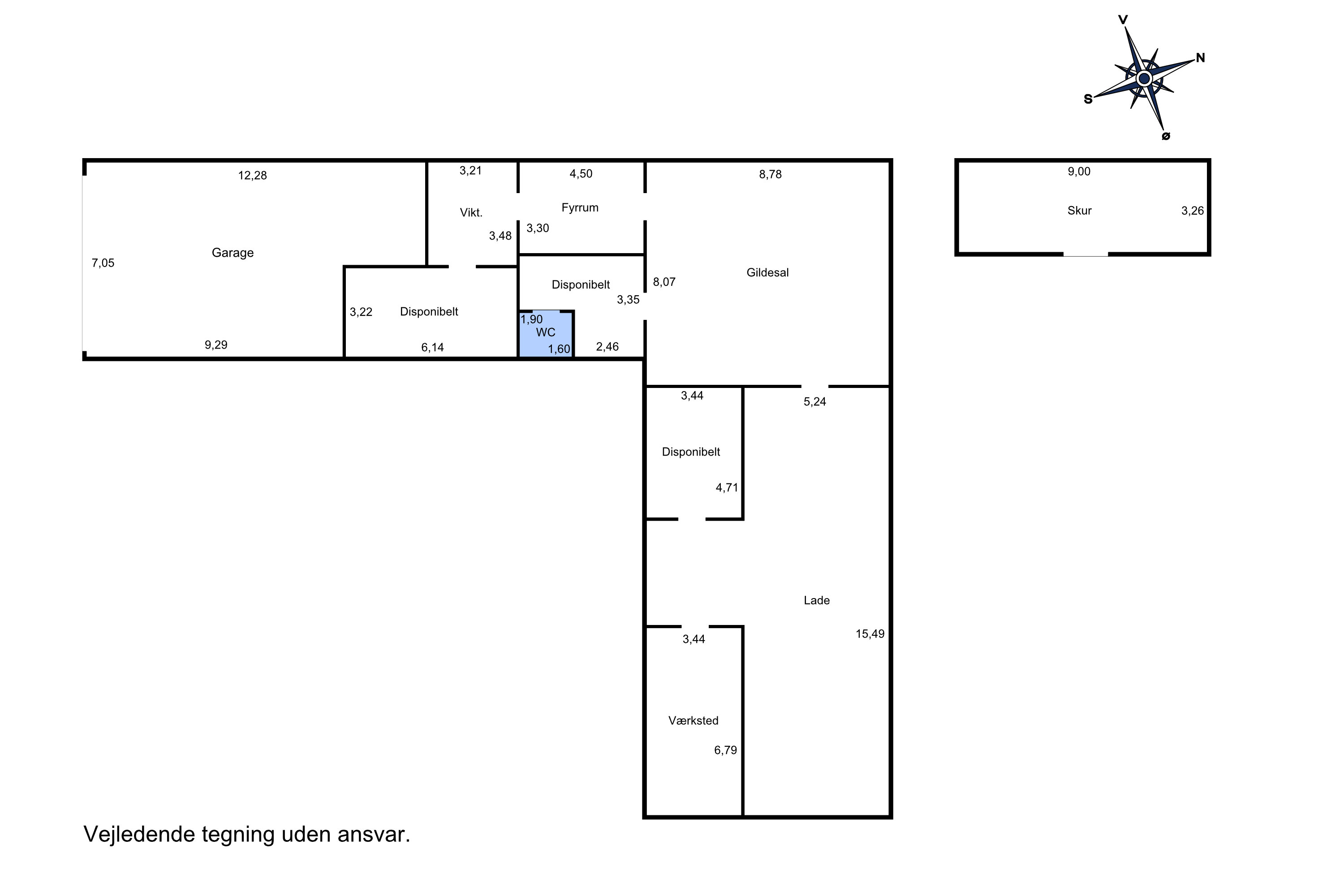 Plantegninger billede af Aalborgvej 47, Thorning, 8620 Kjellerup