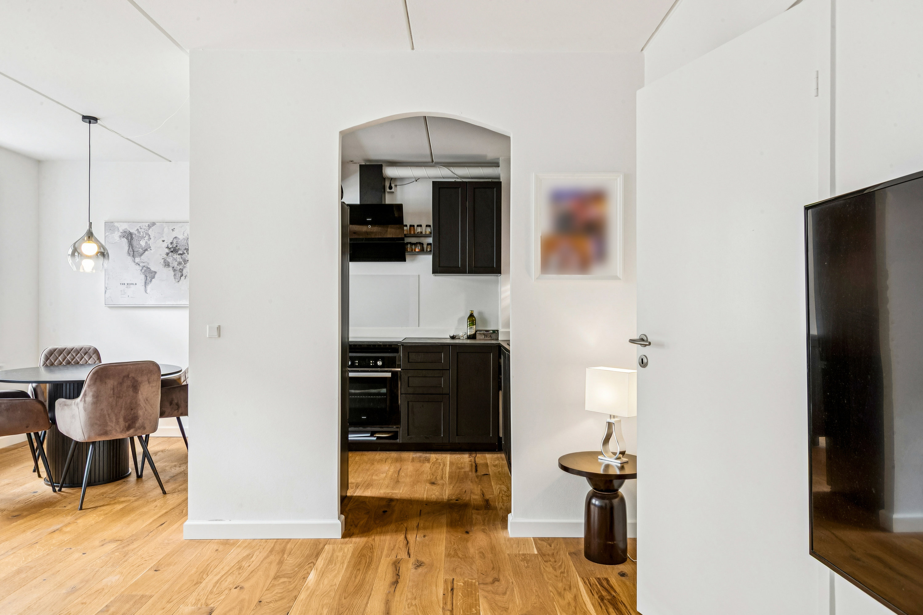 Fremhævet køkken billede i fuldskærmstilstand. Billede af Groskenstræde 3, 1. tv., 3000 Helsingør